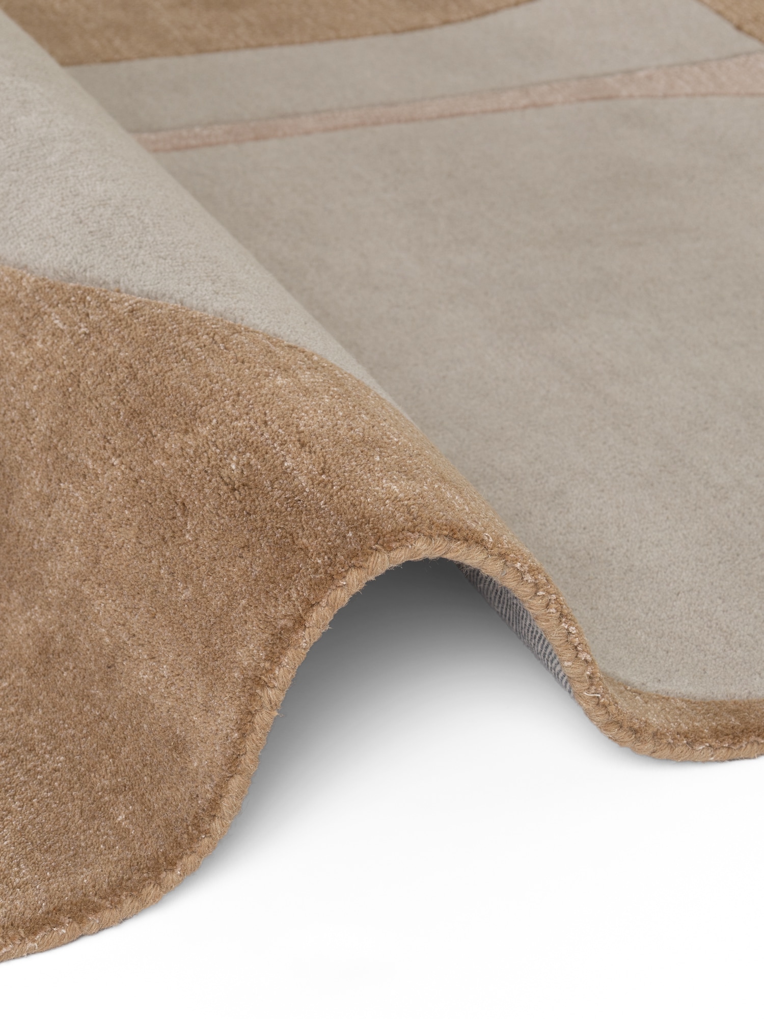 Ted Baker Tapis en laine »Windmill« Rectangulaire 15 mm Höhe Laine, tapis naturel, fait main, salon, chambre à coucher, coloré