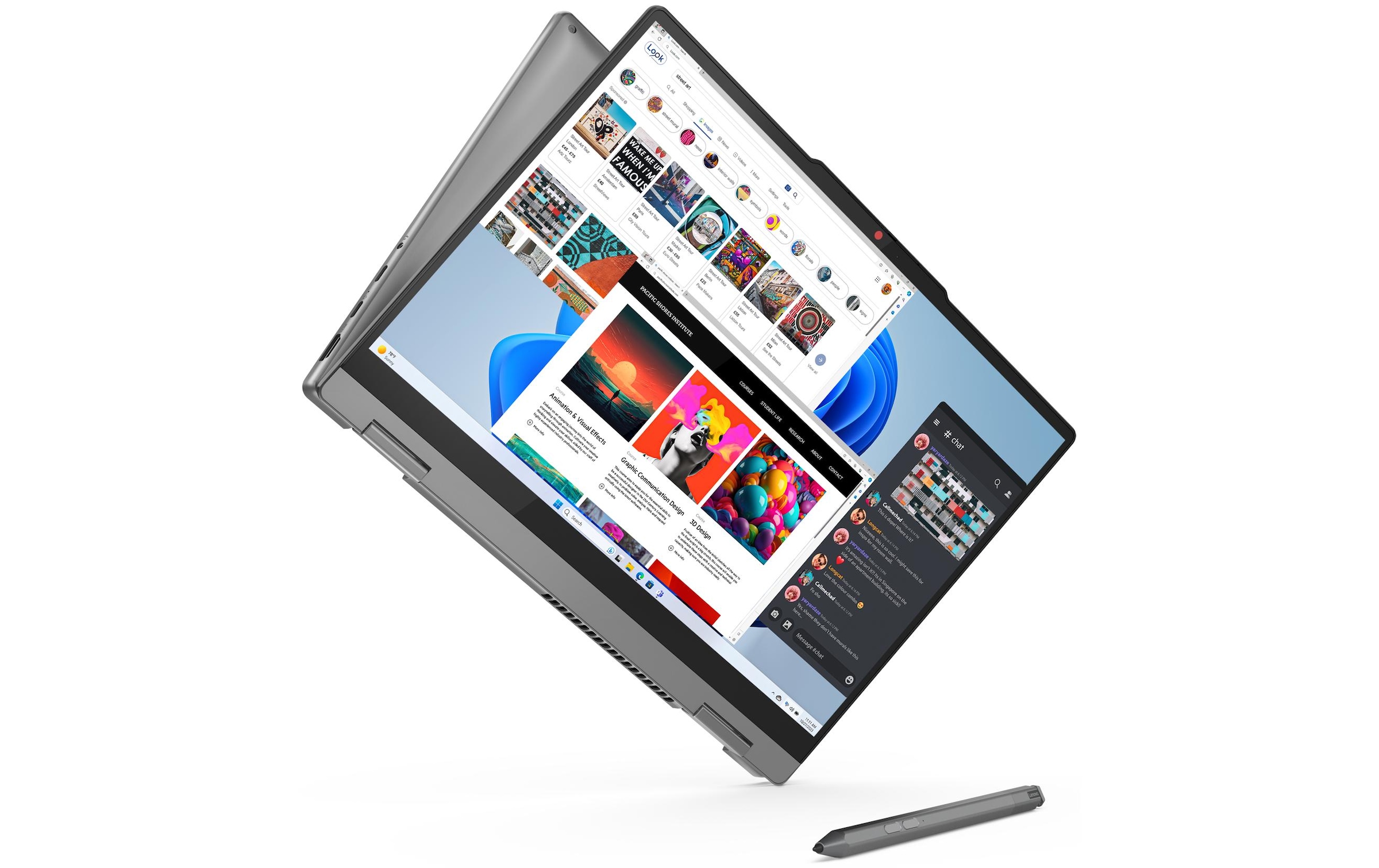 Lenovo Convertible Notebook »IdeaPad 5 2-in-1 14IRU9 (Intel)«, 35,42 cm, / 14 Zoll, Intel, Core 7, 1000 GB SSD