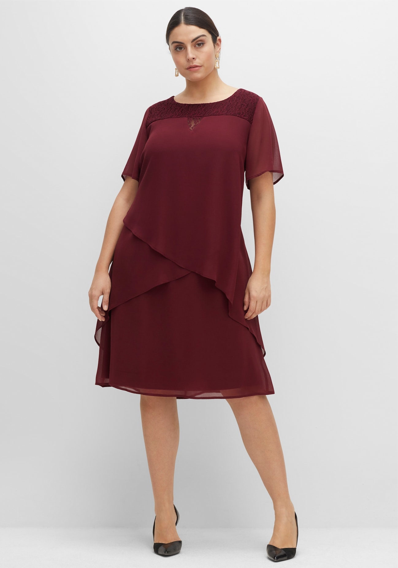 Sheego Abendkleid "Abendkleid"