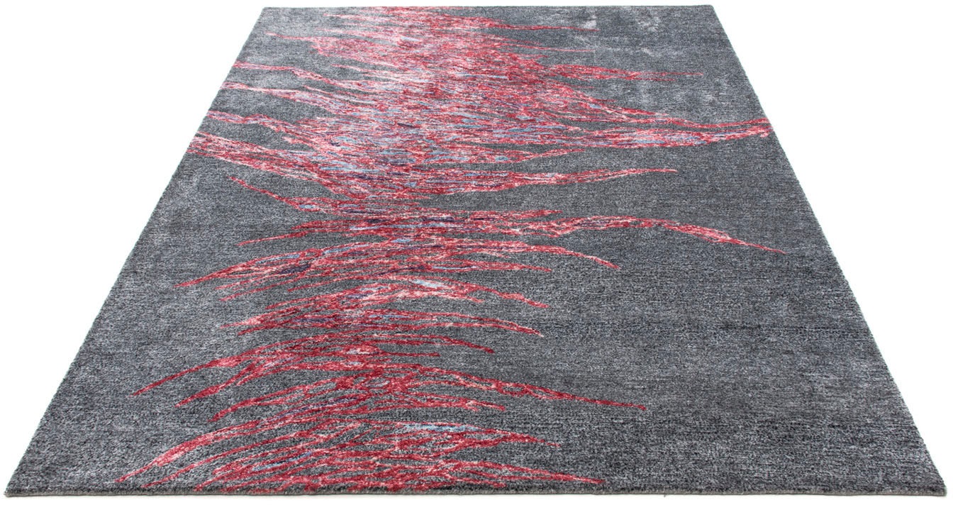 Image of morgenland Designteppich »Designer Abstrakt Grigio 200 x 140 cm«, rechteckig, 0,8 mm Höhe, Handgeknüpft bei Ackermann Versand Schweiz