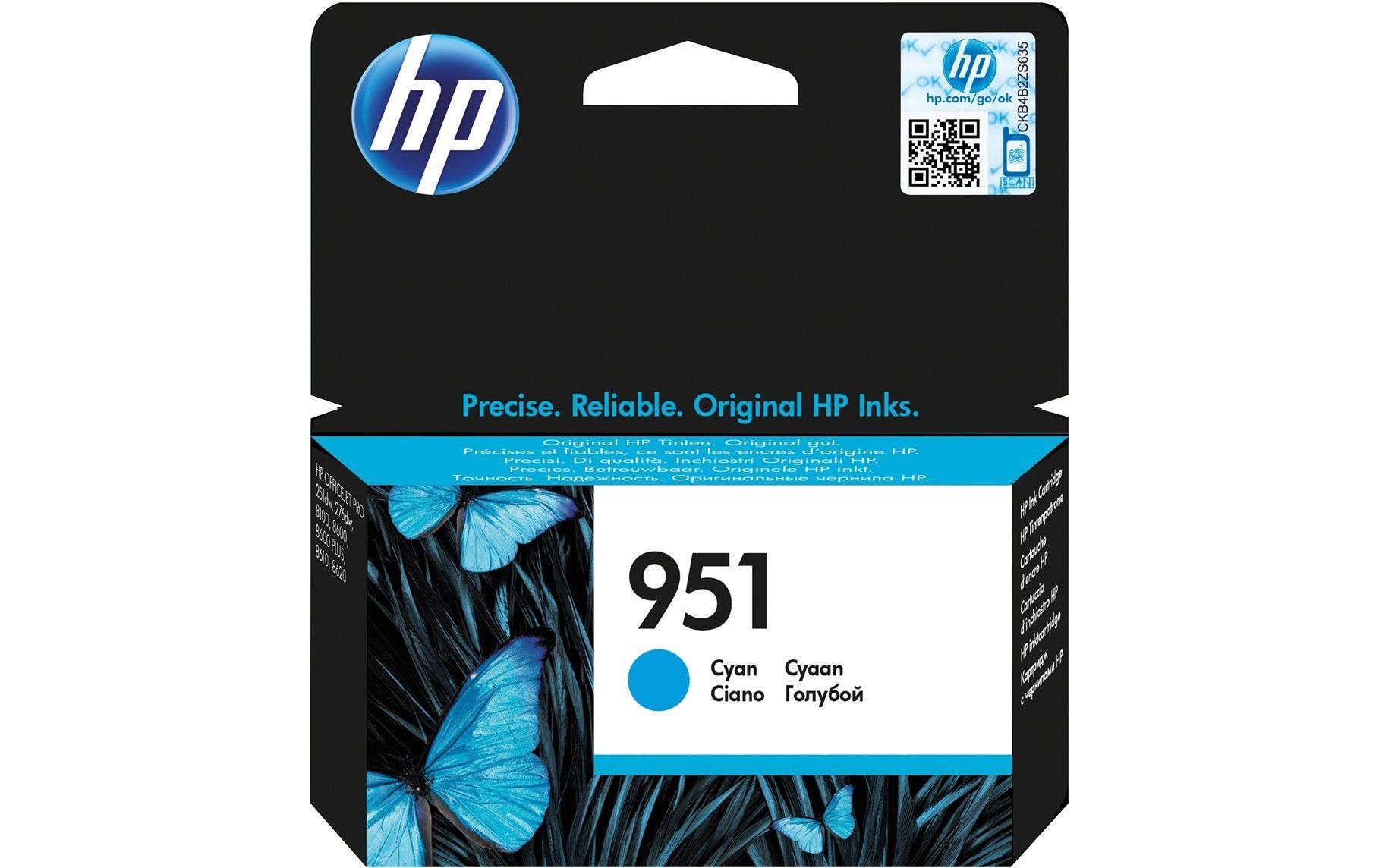 Image of HP Tintenpatrone "Nr. 951 CN050AE Cyan"