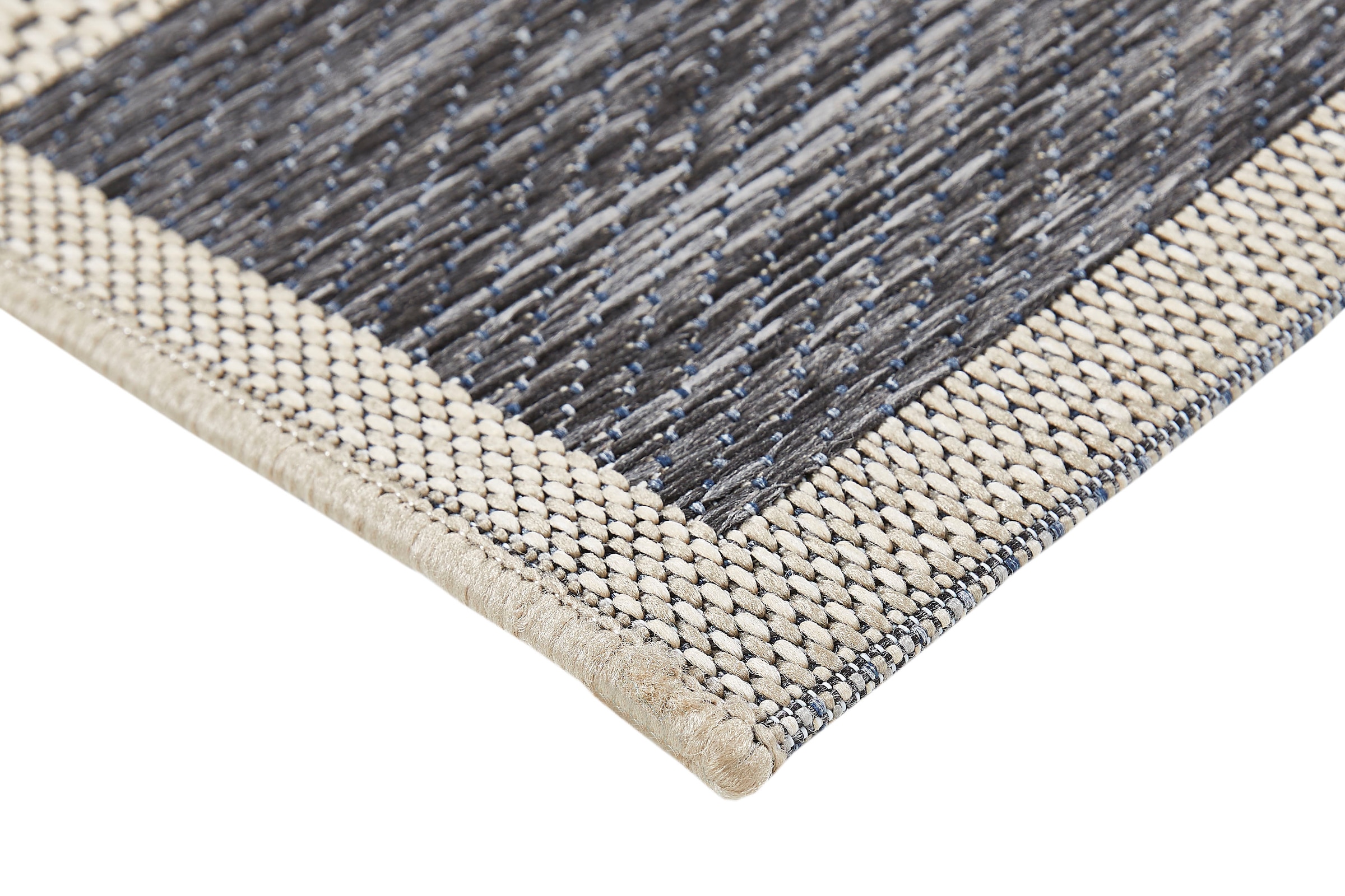 Andiamo Läufer »Clyde 2«, rechteckig, 5 mm Höhe, Flachgewebe, Patchwork Design, In- und Outdoor geeignet