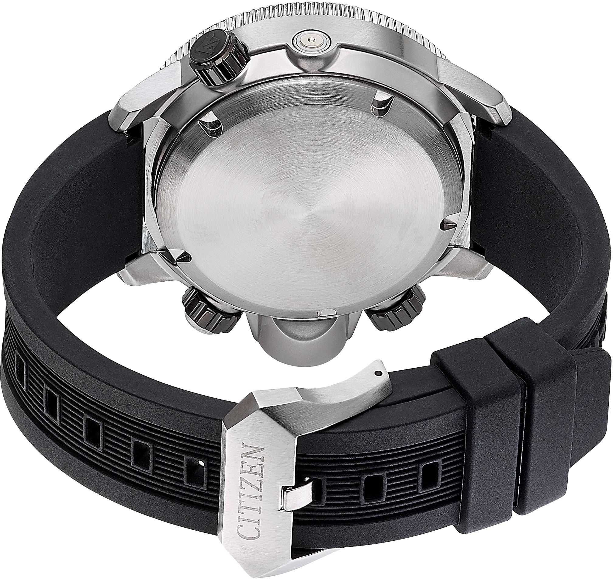 Citizen Montre de plongée »Promaster Eco-Drive Aqualand 200m« Armbanduhr, Herrenuhr, Solar, bis 20 bar wasserdicht, Datum