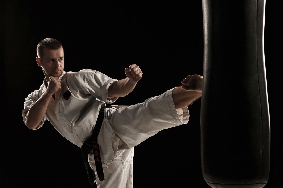Image of Papermoon Fototapete "Karate"