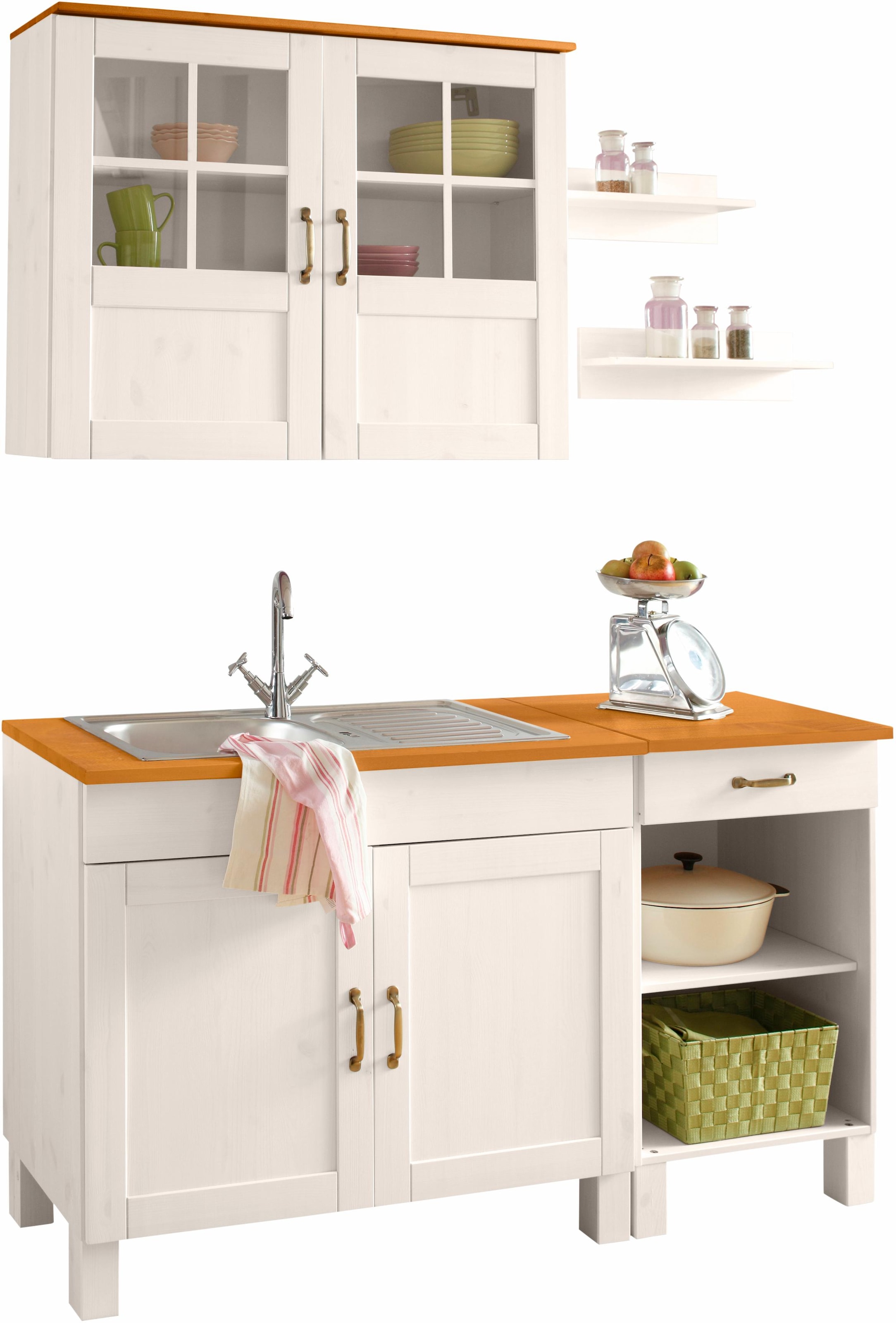 Image of Home affaire Pantryküche "Alby" Breite 150 cm, in 2 Tiefen, ohne E-Geräte