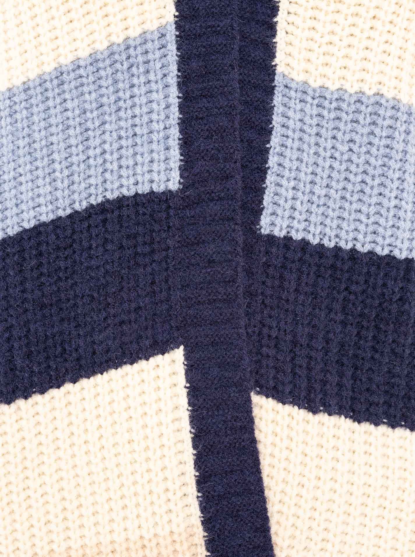 Zwillingsherz Strickjacke »"Streifen"« mit Blockstreifen