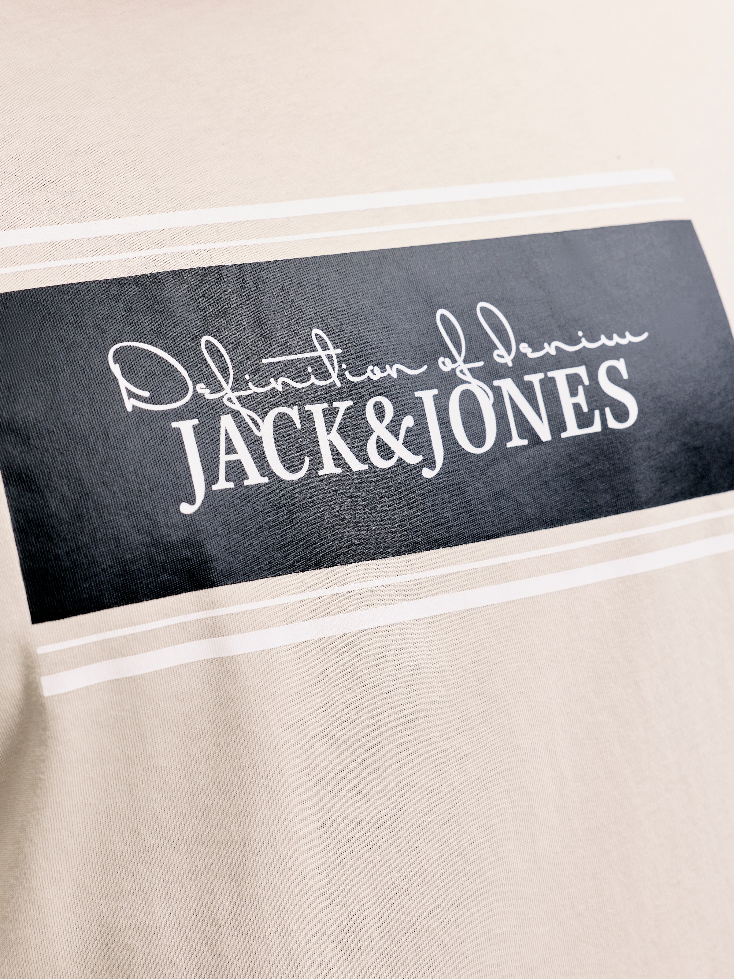Jack & Jones PlusSize Rundhalsshirt »JJBUSTER TEE SS CREW NECK BTS SN PLS« Baumwolle, regular fit