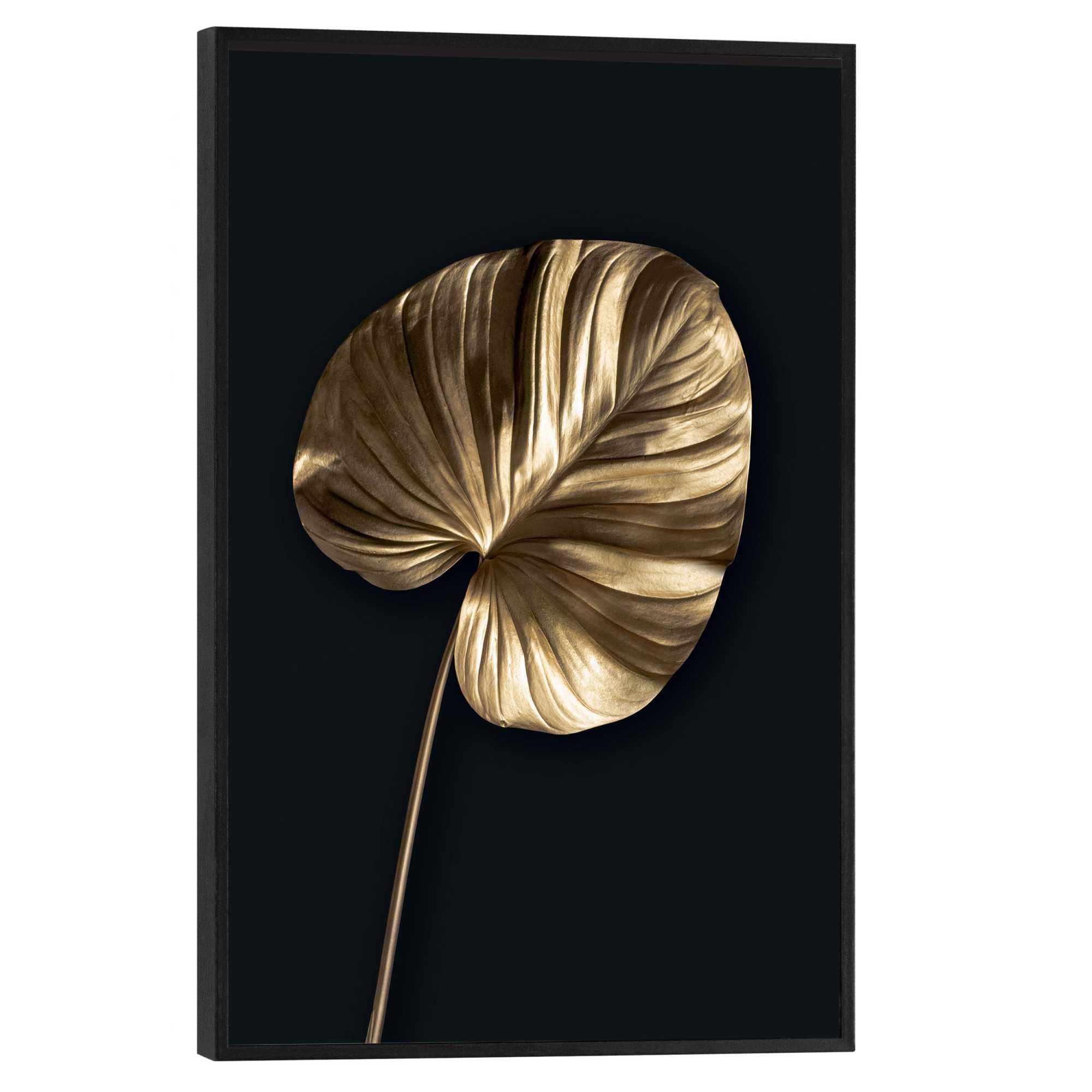 Image of Reinders Poster "Palmenblatt Gold"