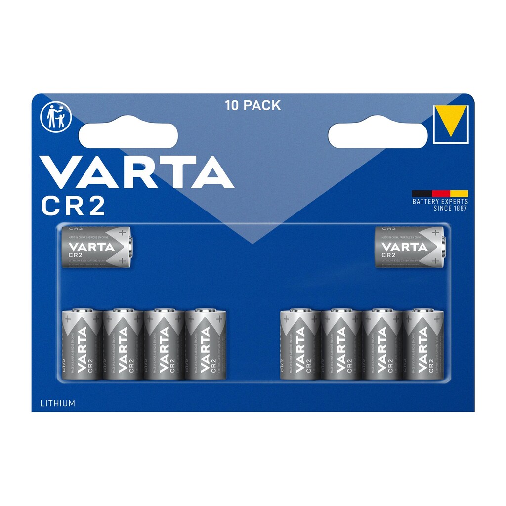 VARTA Batterie »CR2 10 Stück«