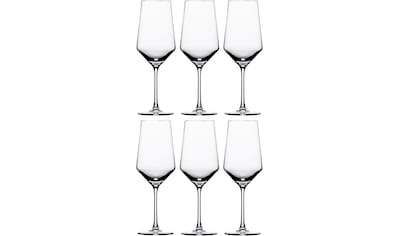 Rotweinglas »Pure, Bordeaux 6,8, 6 Stück, Transparent«, (Set, 6 tlg.)