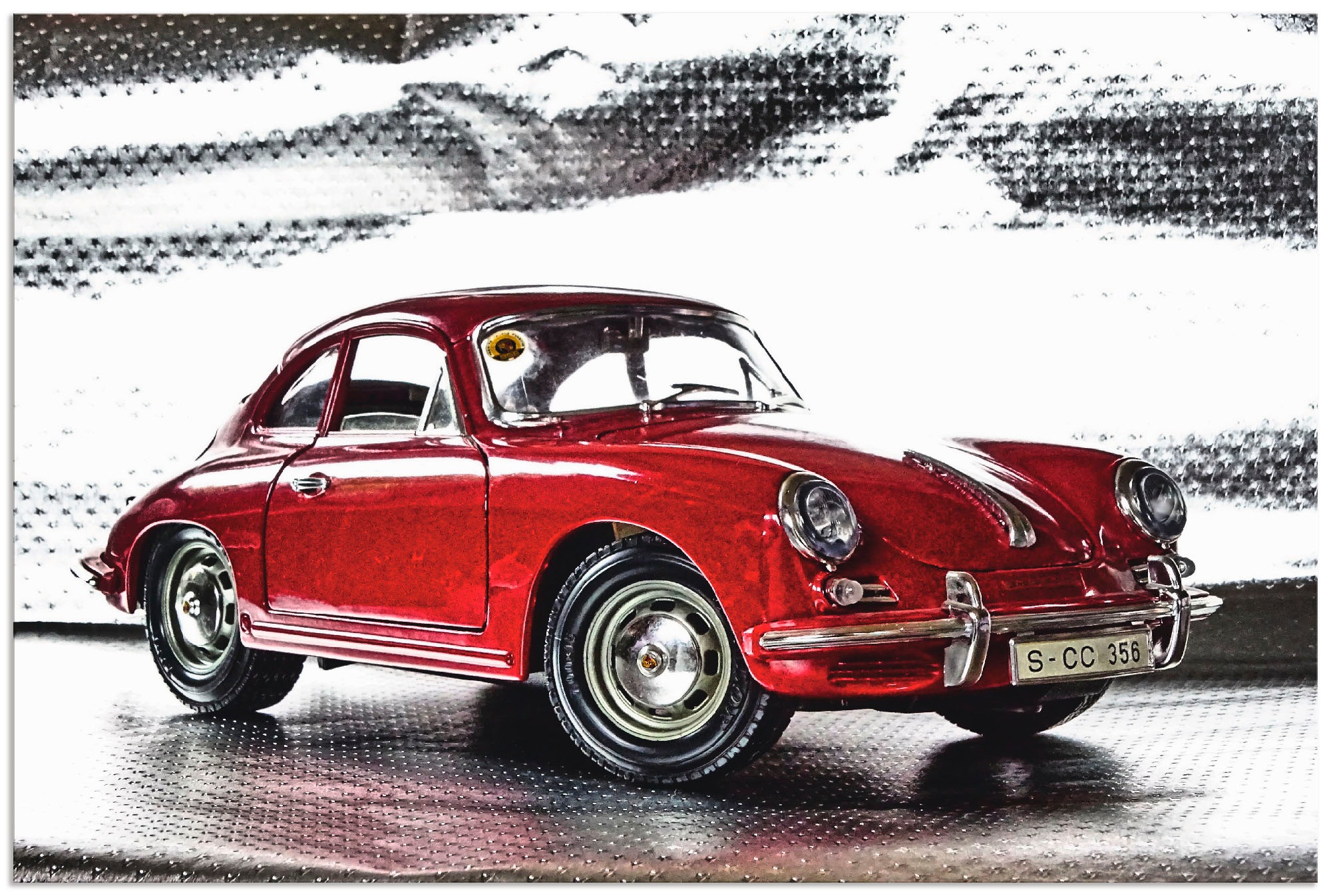 Image of Artland Wandbild »Klassiker - Der Porsche 356«, Auto, (1 St.), in vielen Grössen & Produktarten - Alubild / Outdoorbild für den Aussenbereich, Leinwandbild, Poster, Wandaufkleber / Wandtattoo auch für Badezimmer geeignet bei Ackermann Versand Schweiz