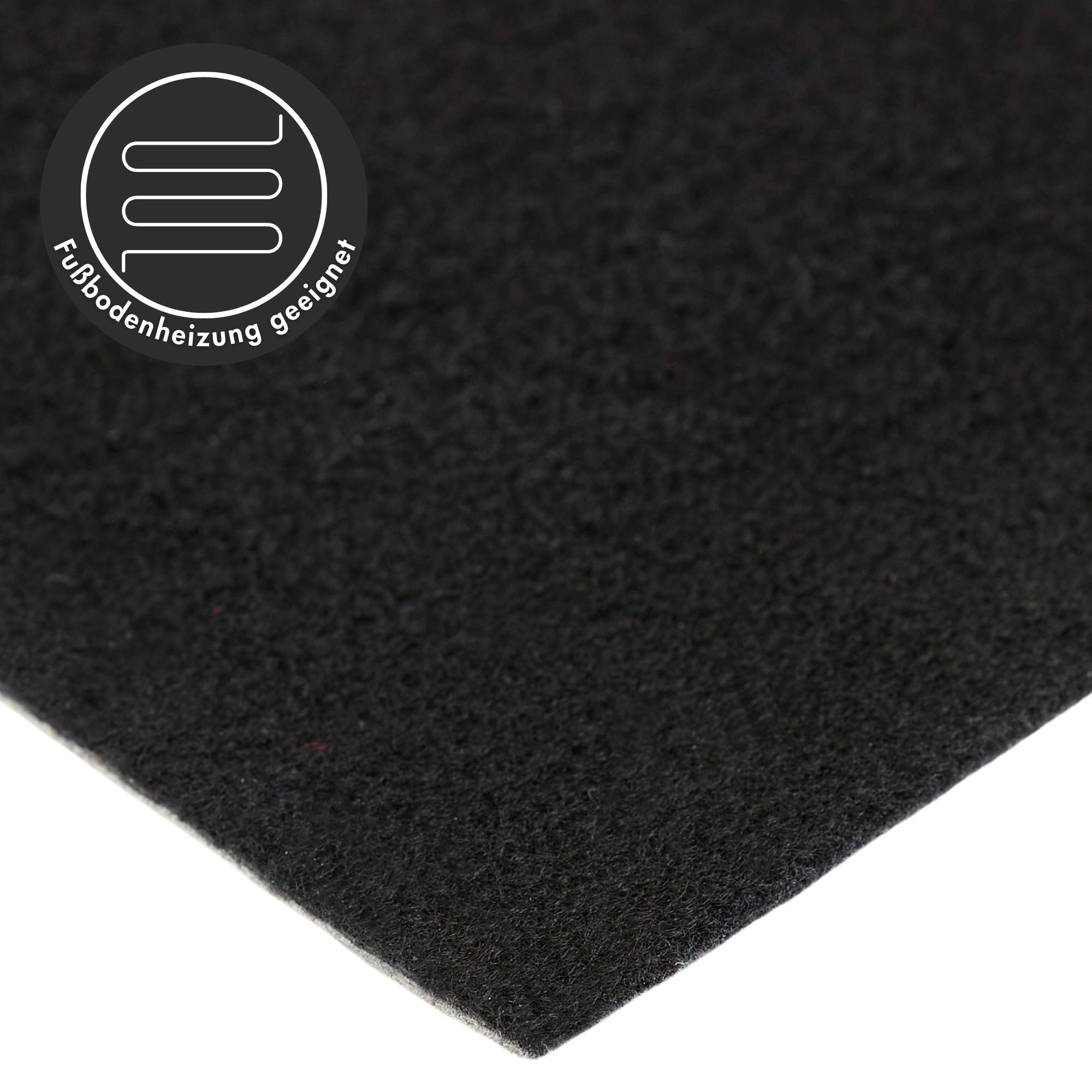 Andiamo Teppichboden »Sina, Velours, Made in Belgium«, rechteckig, 9 mm Höhe, Uni Farben, Breite 400 cm, strapazierfähig, pflegeleicht, Wohnzimmer