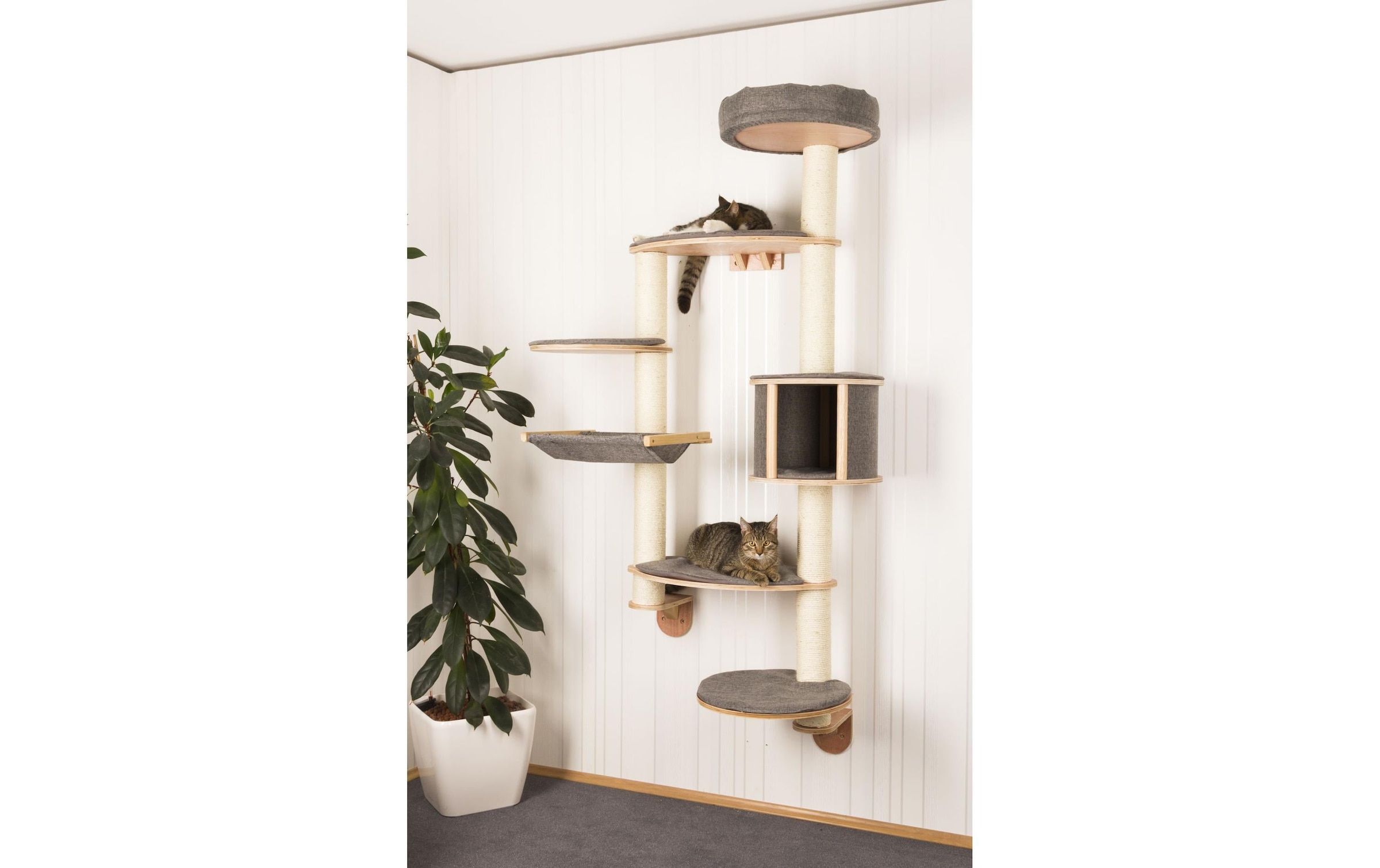 Kerbl Kratzbaum »Dolomit XL Tofana – 185 x 115 cm«, hoch