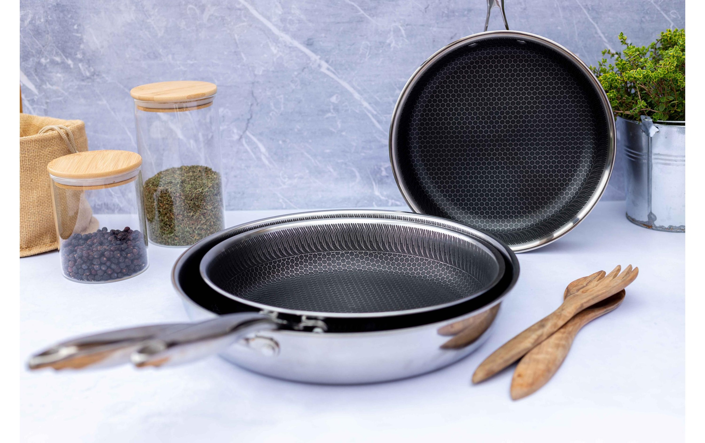 MÄSER Wok »HESTIA 30 cm« Edelstahl 18/10 1 pièces tlg.