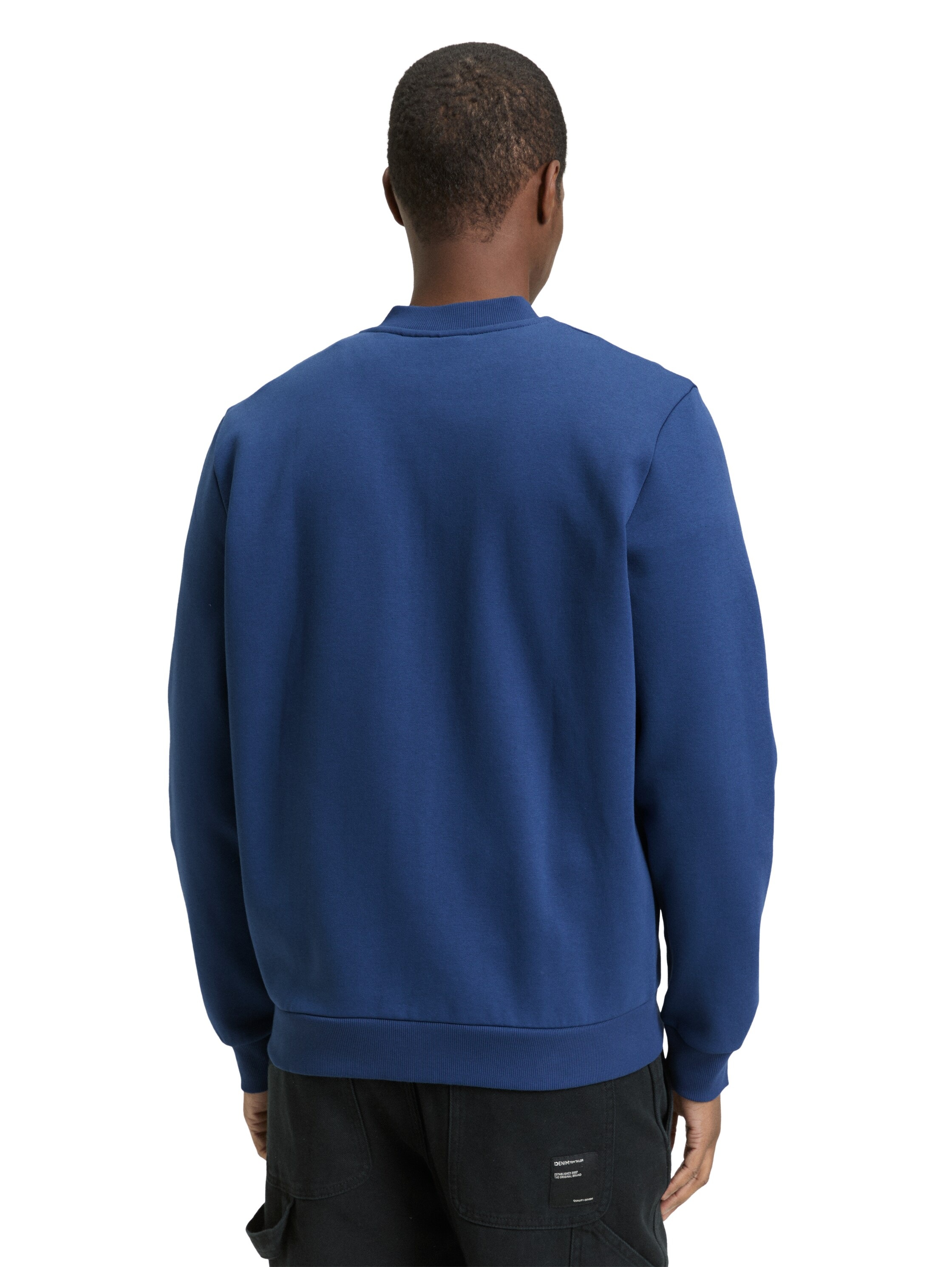 TOM TAILOR Denim Sweatshirt , mit Rippbündchen
