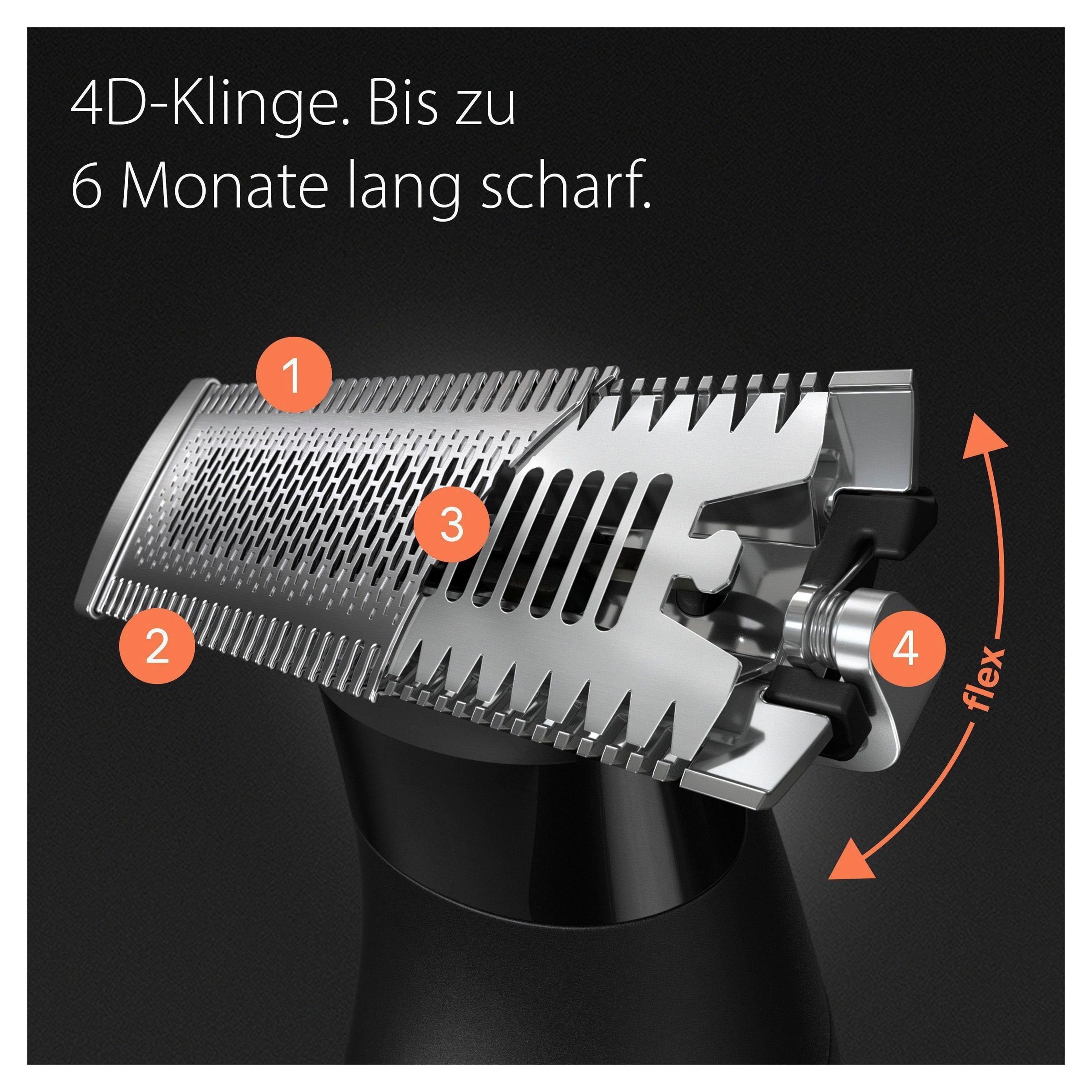 Braun Haarschneider »Series X XT3200«, wasserdicht, 4D-Flex-Klinge
