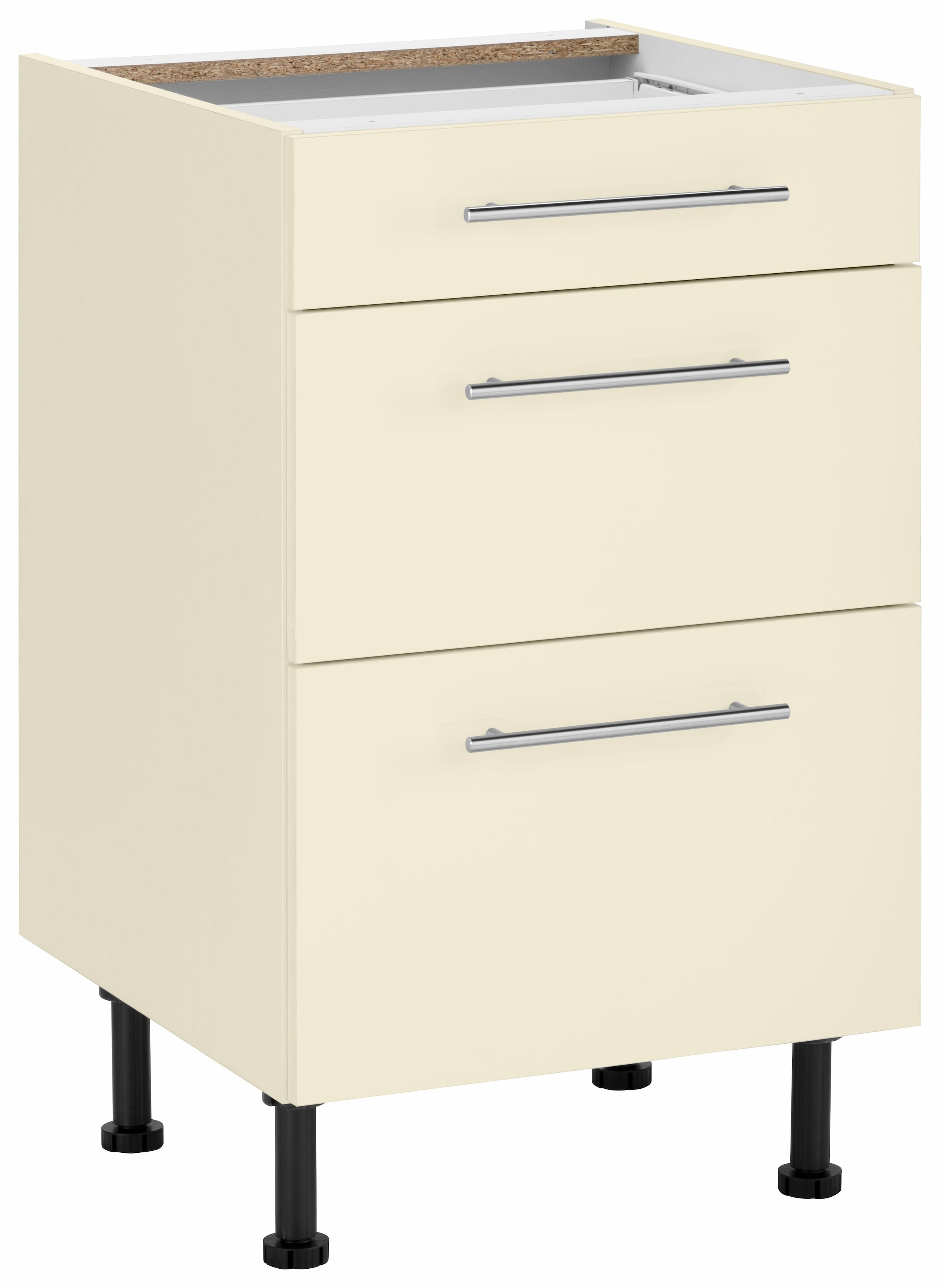 wiho Küchen Unterschrank »Ela«, Breite 50 cm, mit Soft-Close-Funktion
