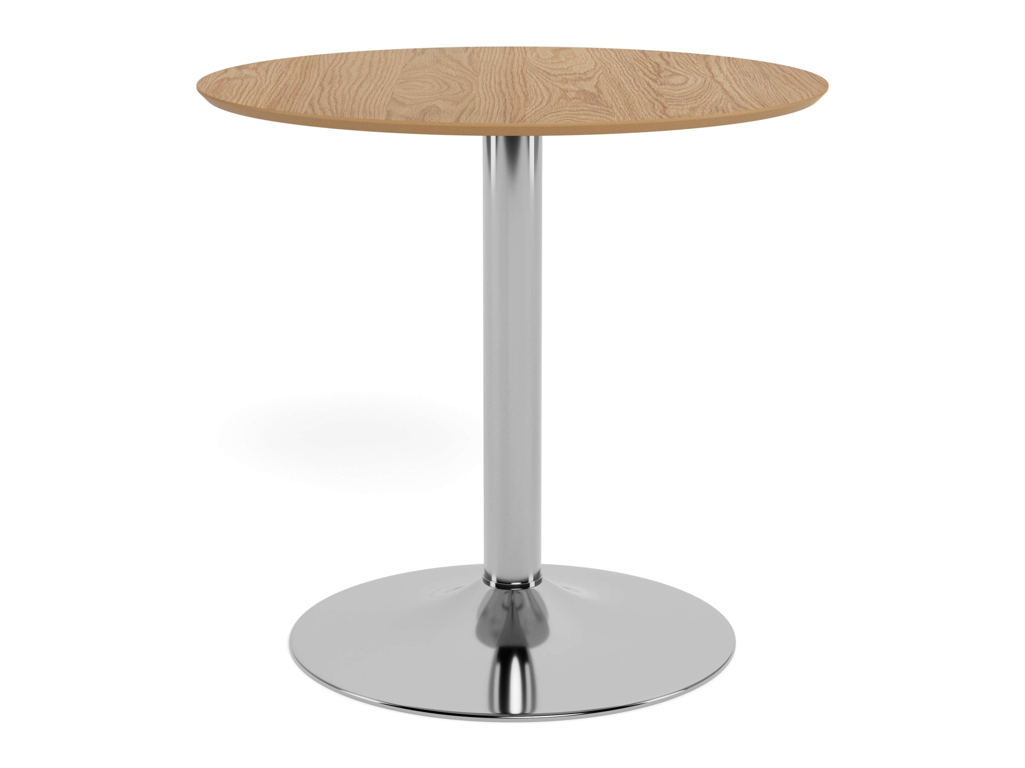 ACTONA GROUP Table de bar »Ibiza, Bistrotisch« Table, chêne, acier chromé, 80x74cm