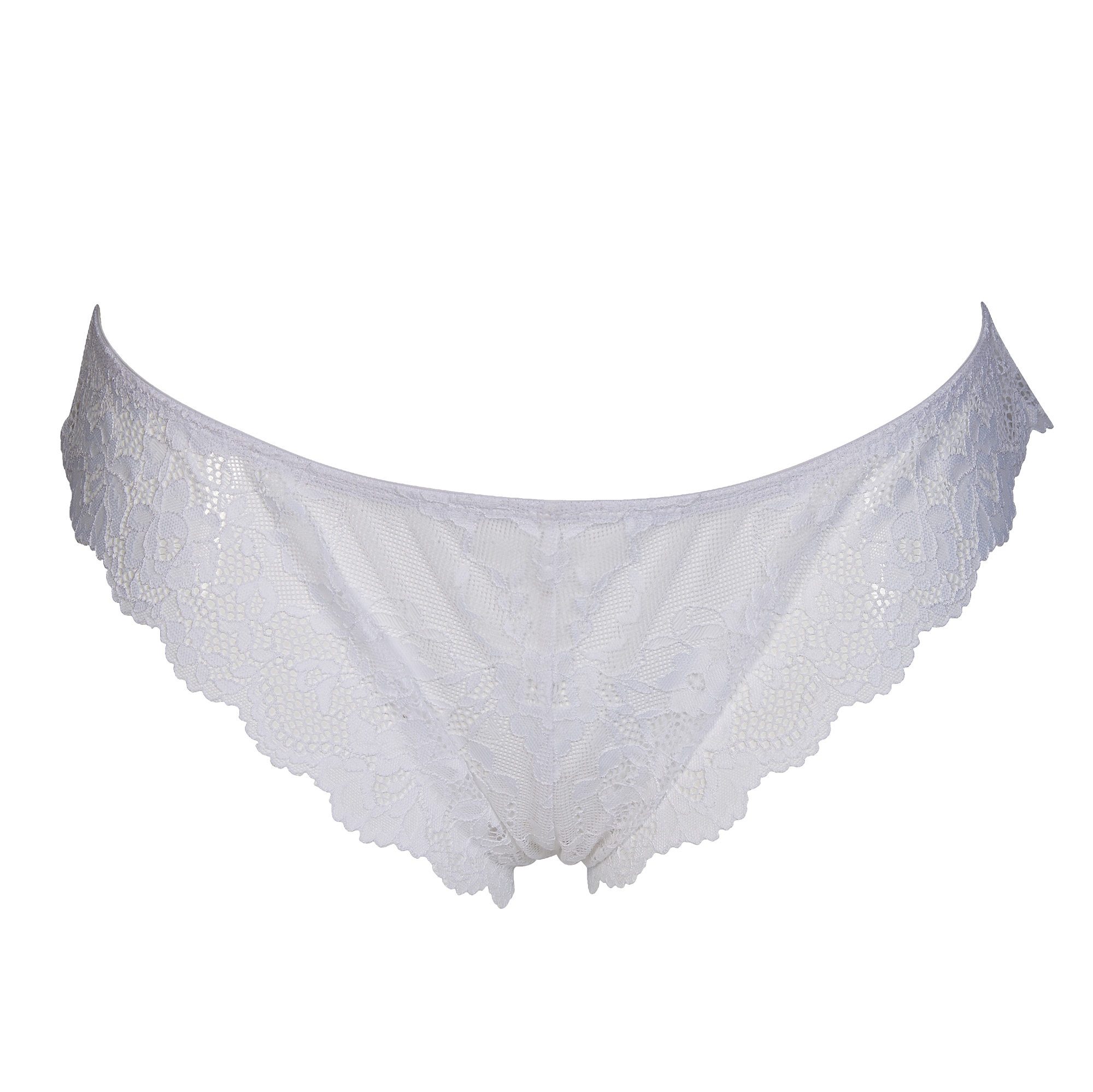 After Eden Brasilslip, mit floraler Spitze