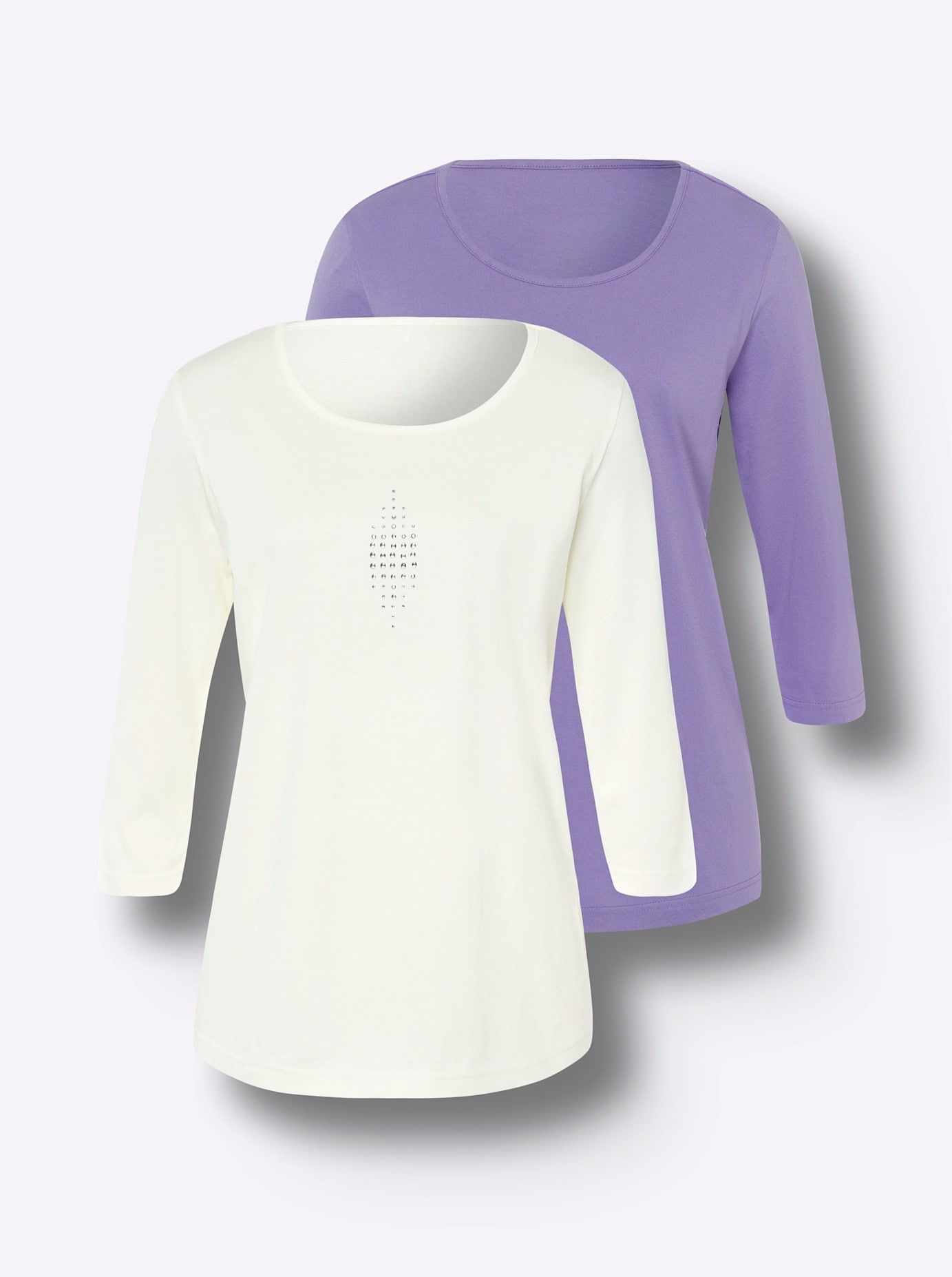 Image of Classic Basics 3/4-Arm-Shirt "Doppelpack Shirts" 2 Stk.