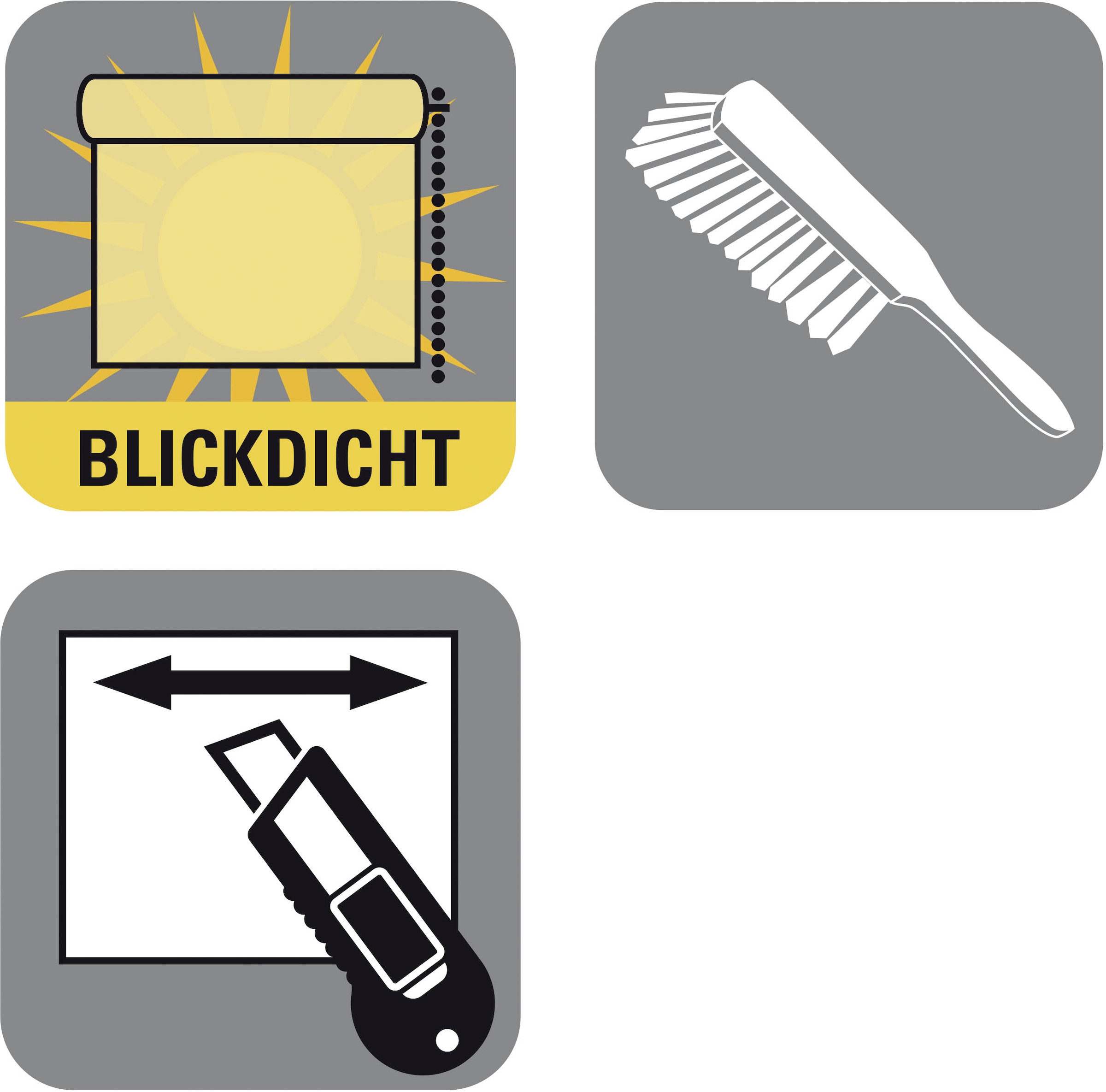 Dekor Camouflage«, Bohren, freihängend, Motiv Camouflage »Easyfix Natural GARDINIA Sichtschutz, mit Rollo Lichtschutz, jetzt ohne kaufen Seitenzugrollo