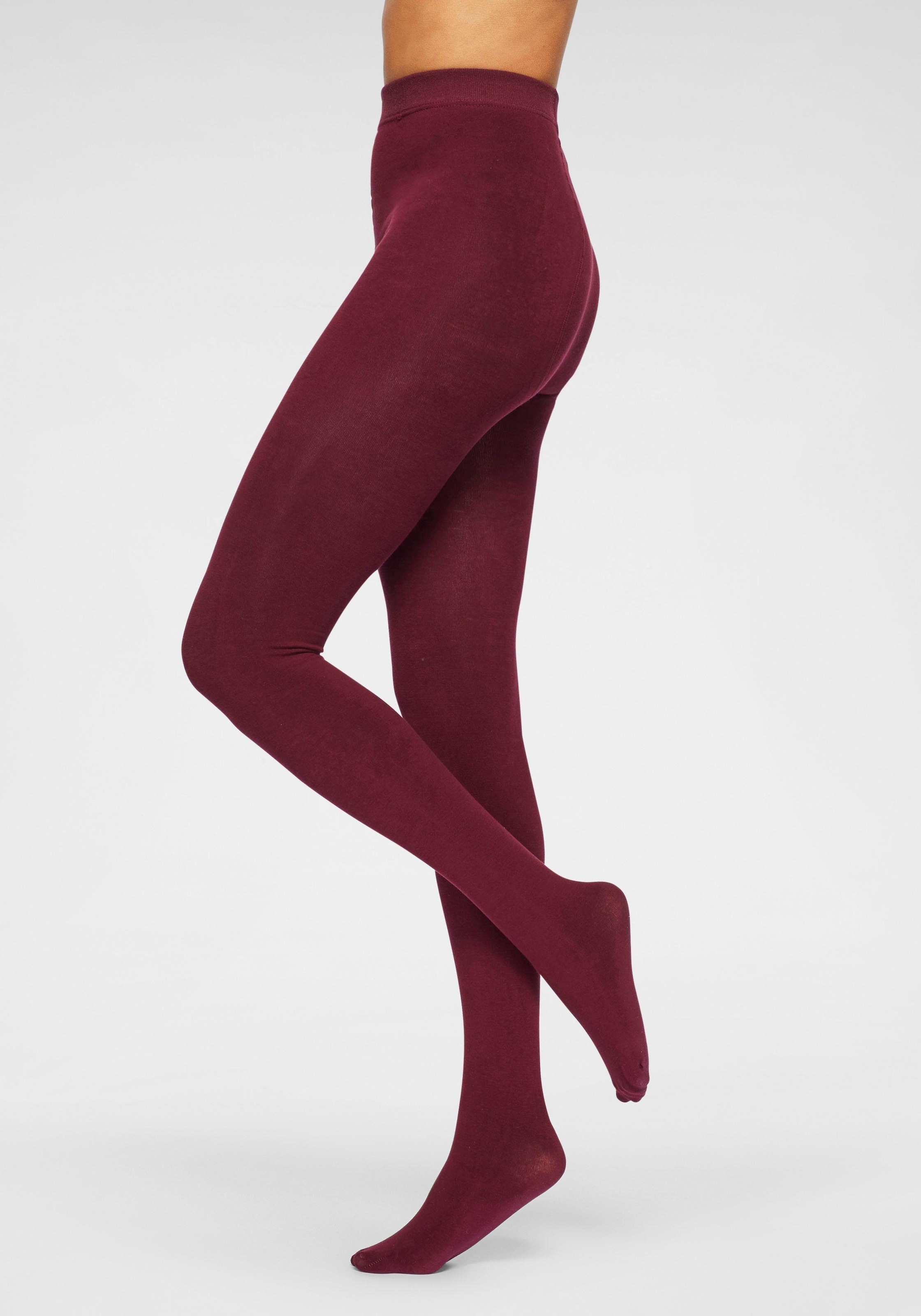 Lavana Thermostrumpfhose »Damenstrumpfhose für kalte Tage« Packung, 2 Stk. mit angerauter Innenseite