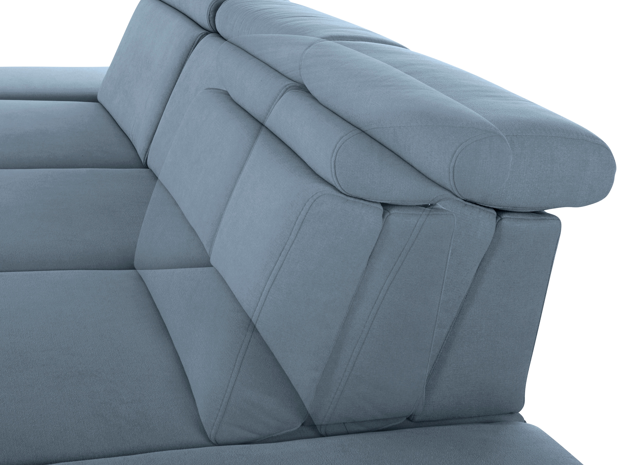 sit&more Ecksofa »Brisbane L-Form« Fusshöhe 12 cm, inklusive Sitztiefen-, Armteil- und Kopfteilverstellung