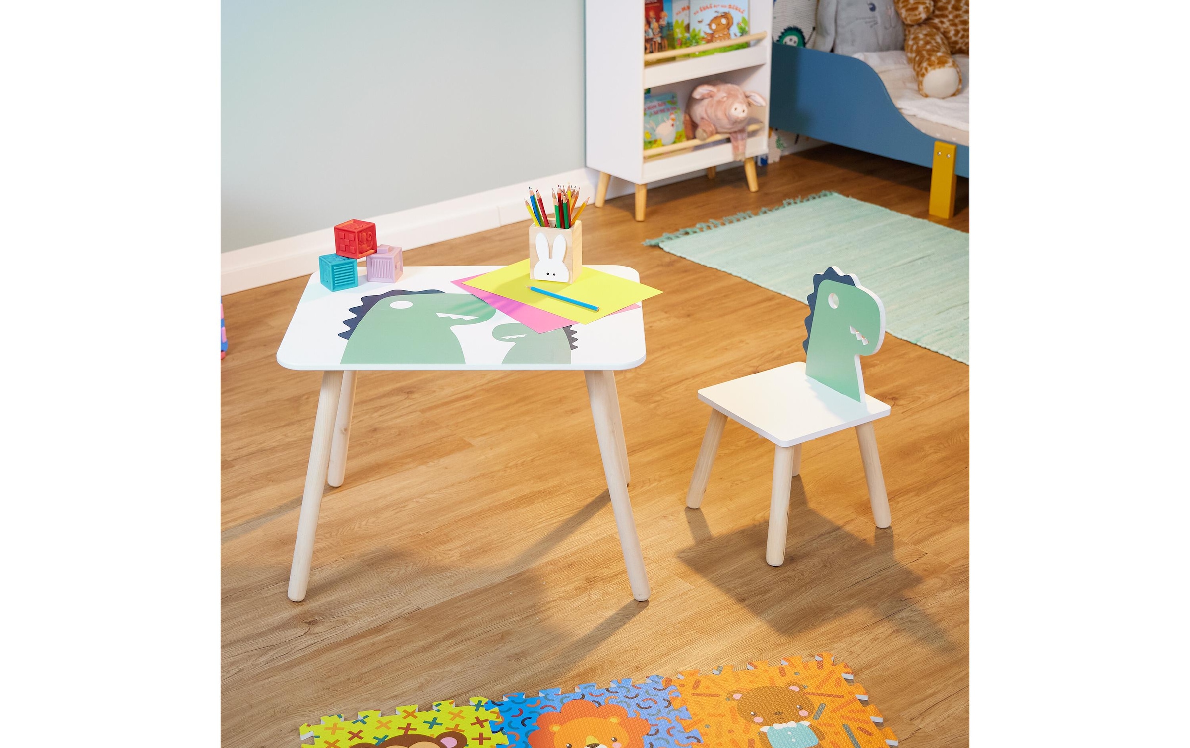 relaxdays Kindersitzgruppe »Dinosaurier«