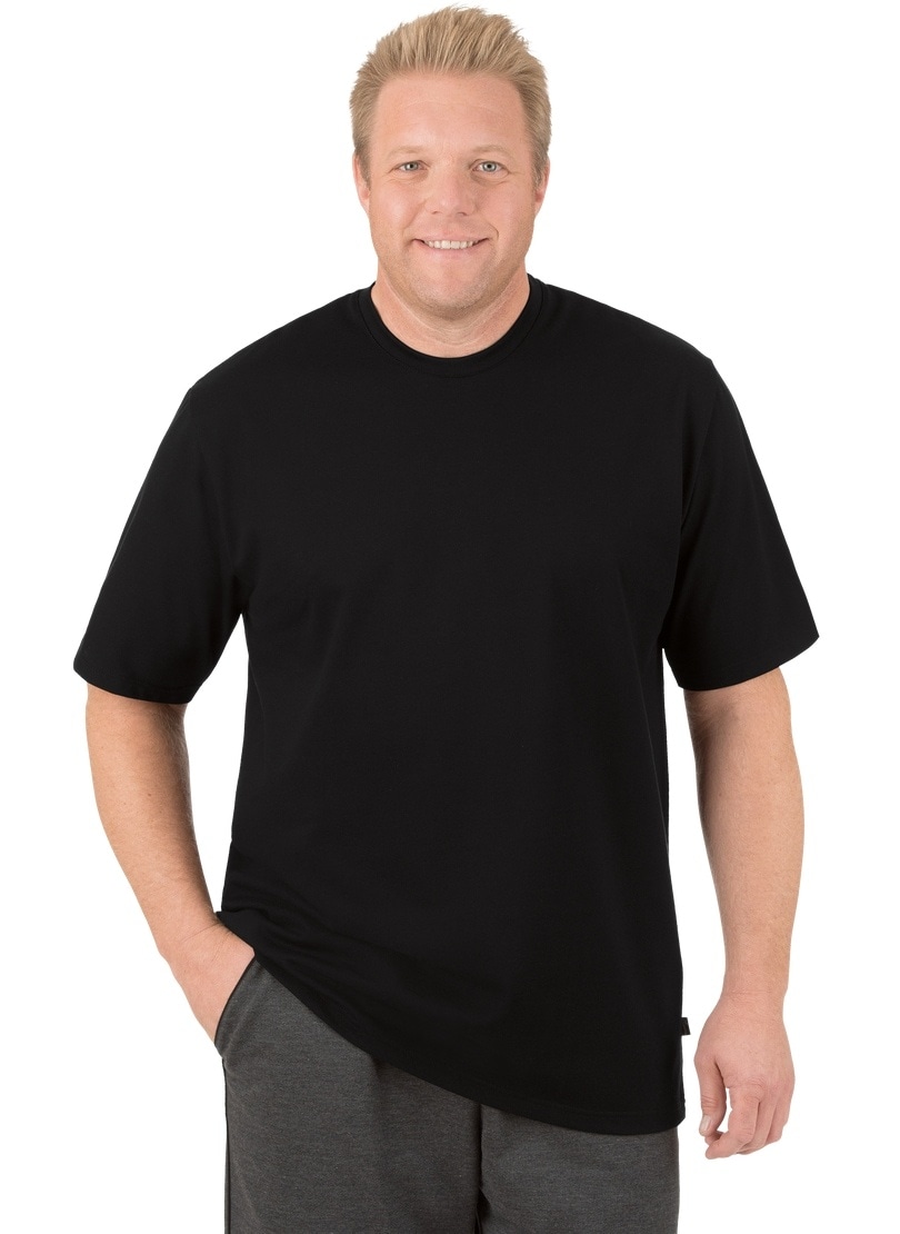 Trigema T-Shirt »TRIGEMA T-Shirt in Piqué-Qualität«, (1 tlg.)