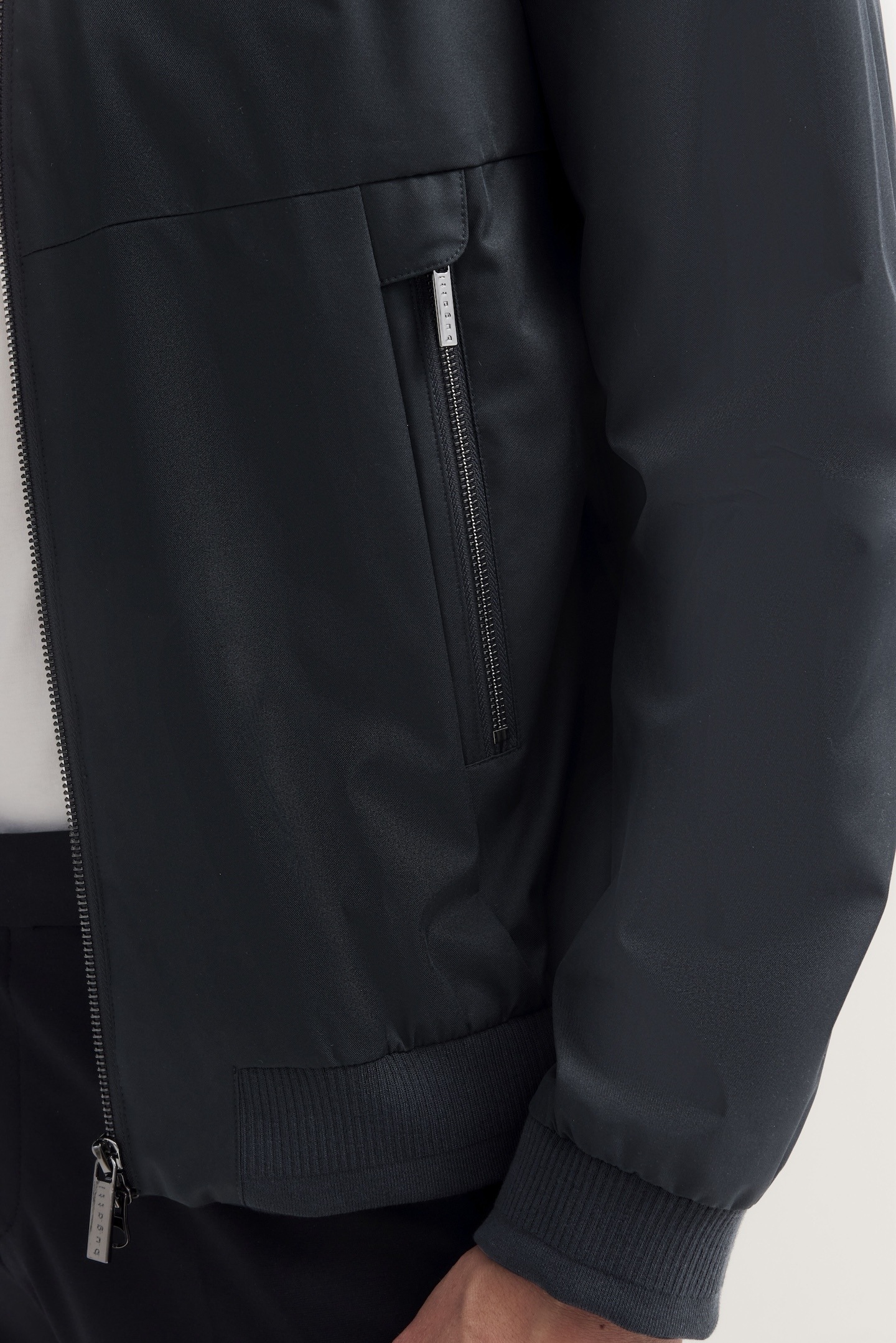 bugatti Blouson ohne Kapuze mit Collegekragen