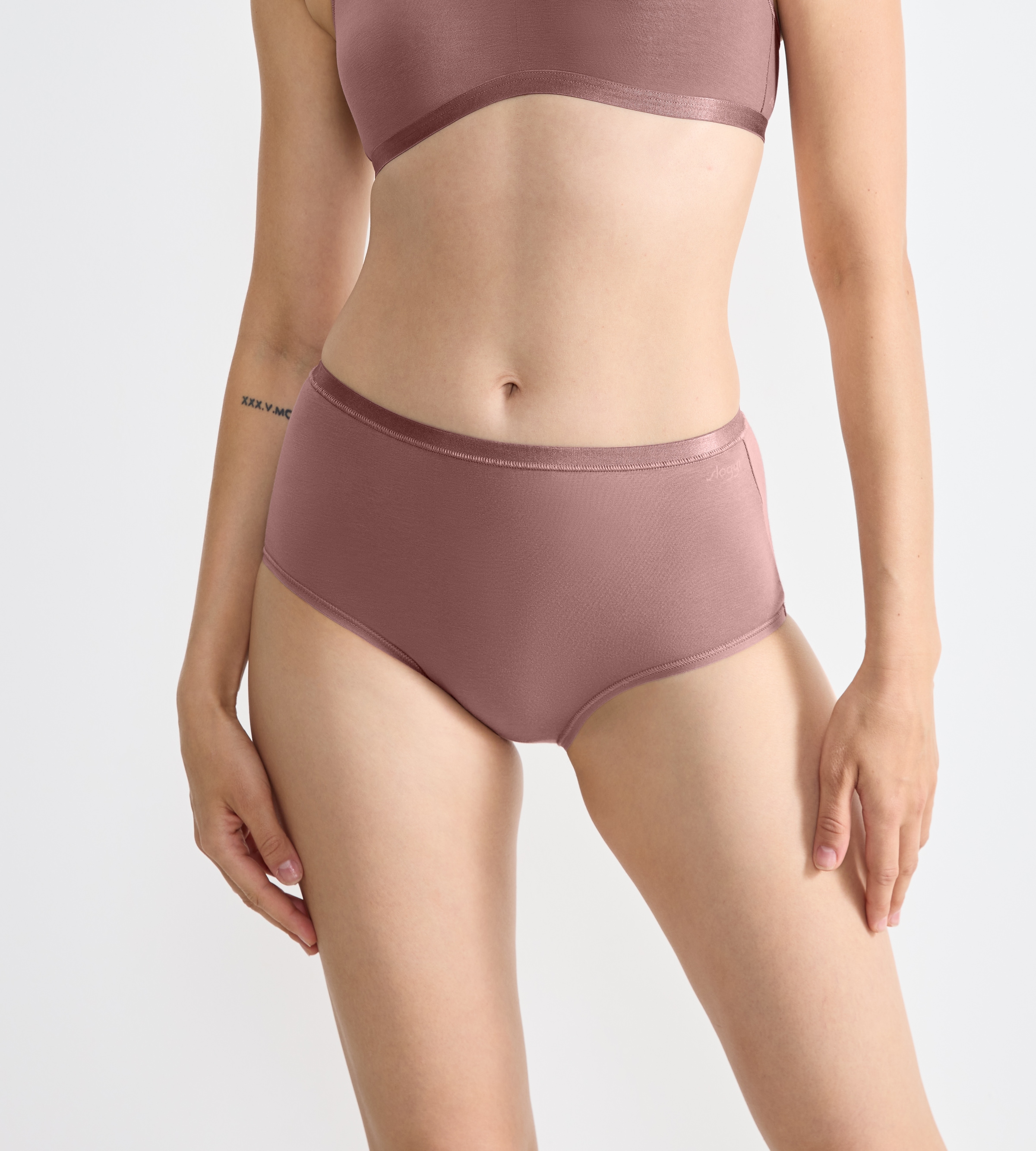 sloggi Slip »GO Daily Cotton Highwaist 3P«, (3er Pack), glanzeffekt Details
