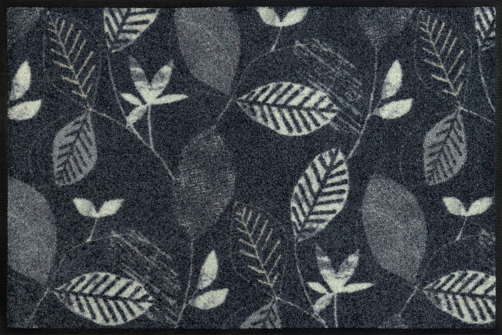 Image of wash+dry by Kleen-Tex Fussmatte »Conflore«, rechteckig, 7 mm Höhe, Schmutzfangmatte, Motiv Blätter, In- und Outdoor geeignet, waschbar bei Ackermann Versand Schweiz