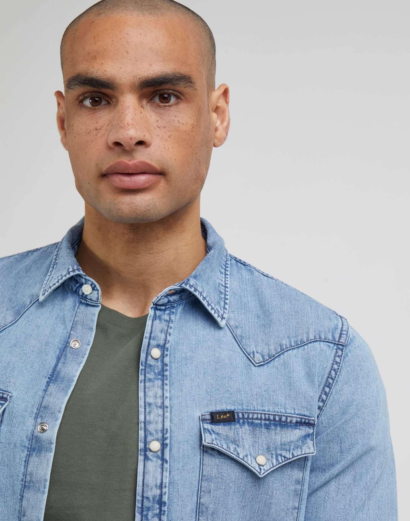 Wrangler Jeanshemd »LEE Hemd Regular Western«