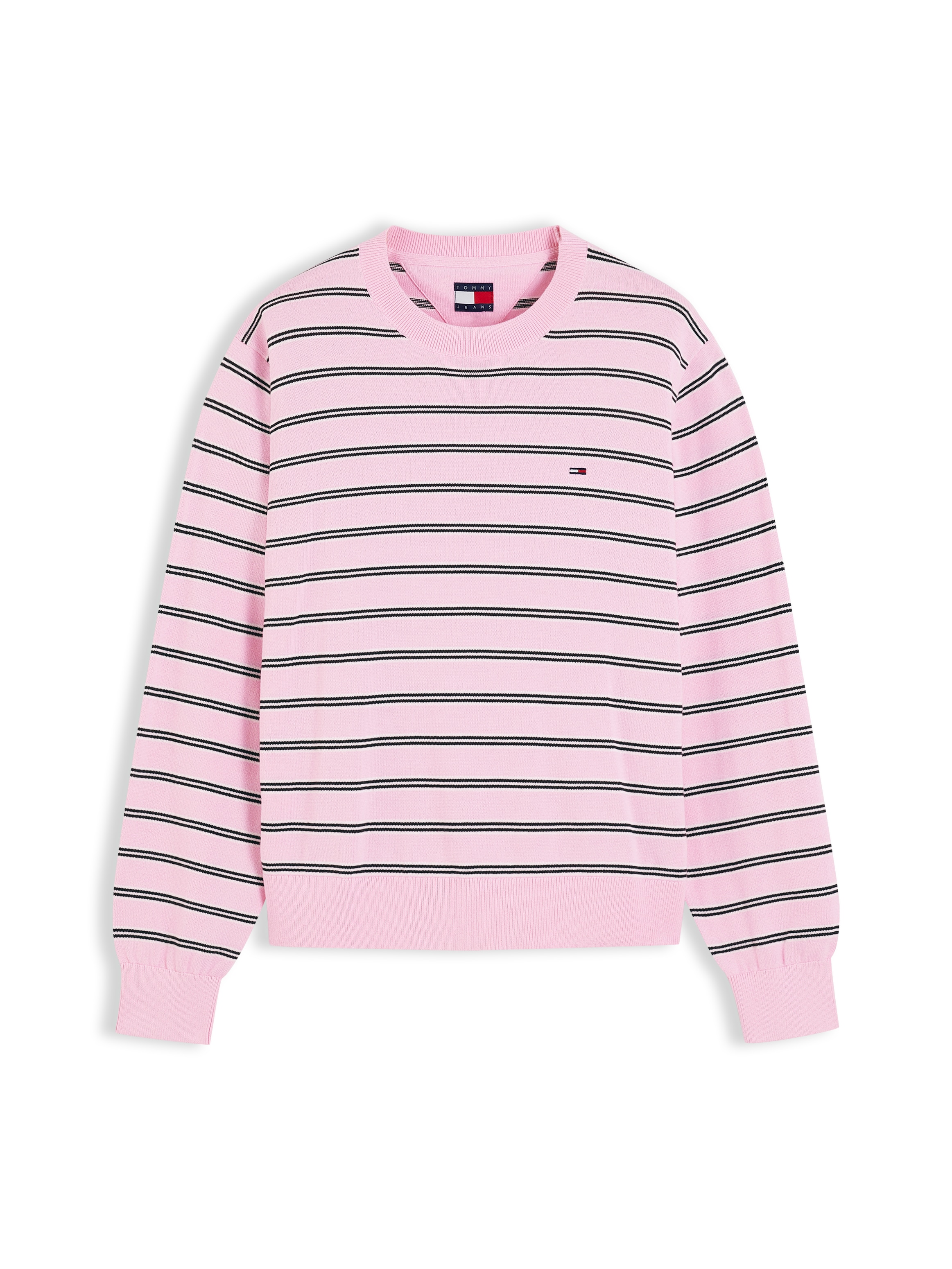 Tommy Jeans Rundhalspullover »TJW ESSENTIAL CREW SWEATER EXT« Baumwolle