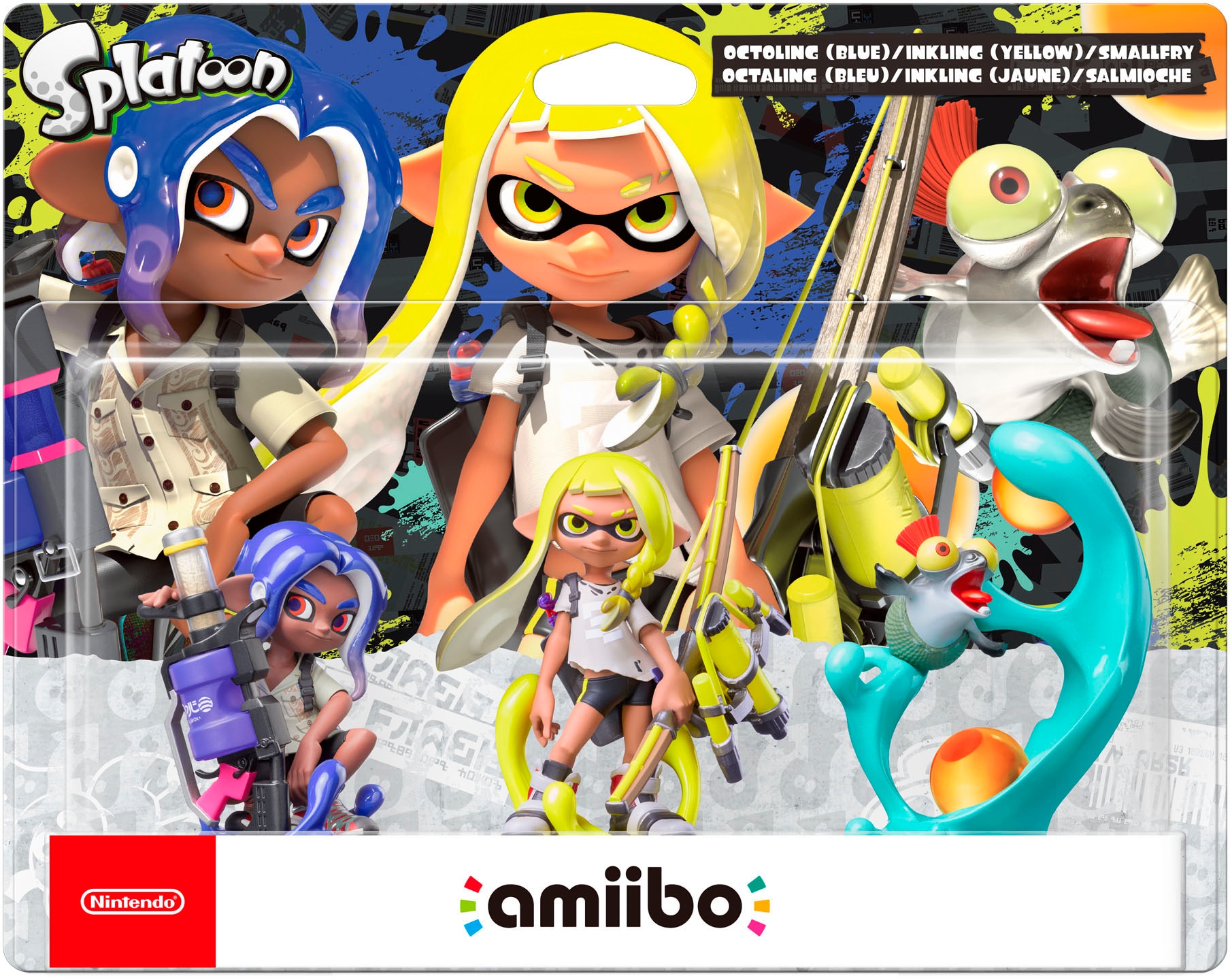 Image of Nintendo Switch Spielfigur "amiibo Splatoon 3 3-in-1"