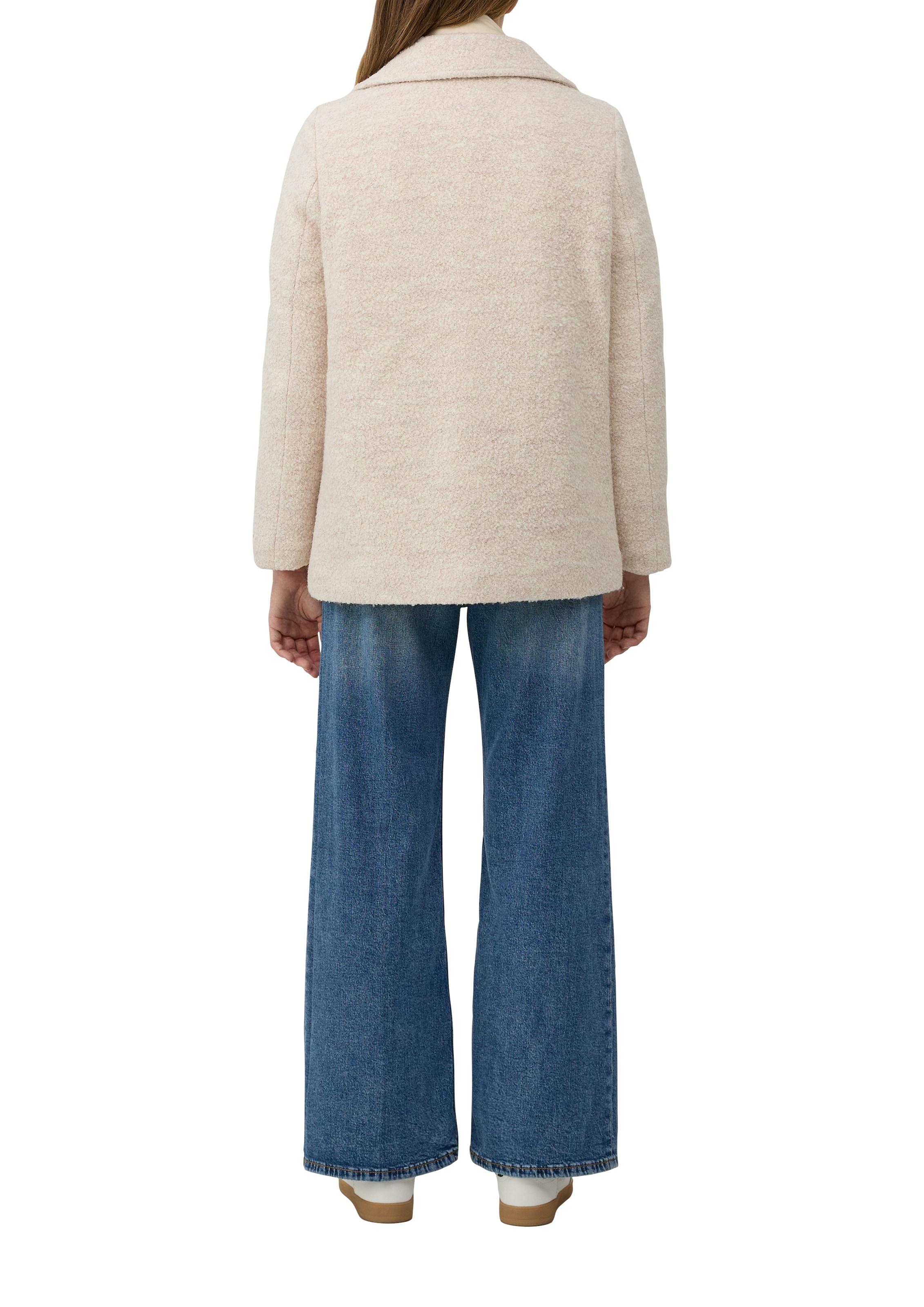 s.Oliver Caban ohne Kapuze mit Reverskragen und doppelreihiger Knopfleiste, Woll-Anteil