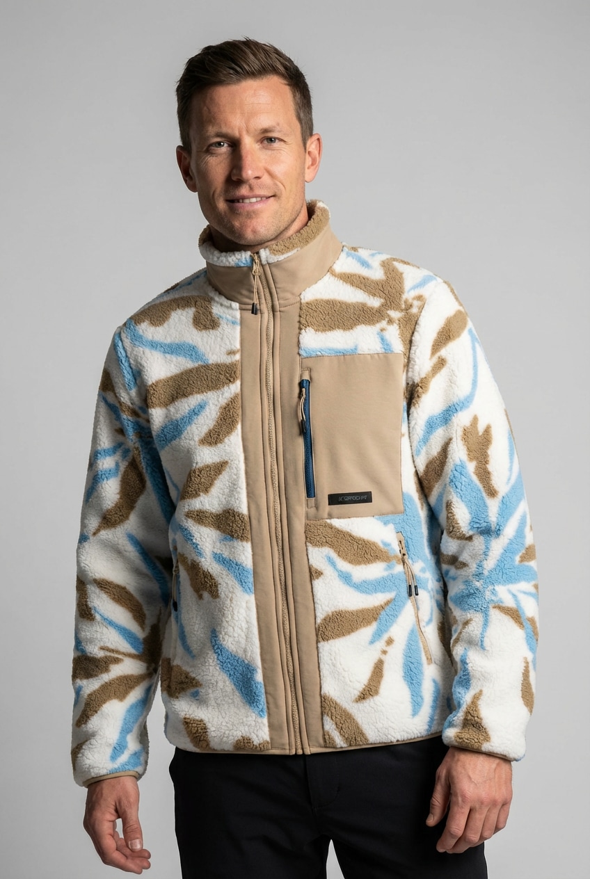 Icepeak Fleecejacke »ARDESE« mit Stehkragen, normale Passform, mit Reissverschlusstaschen