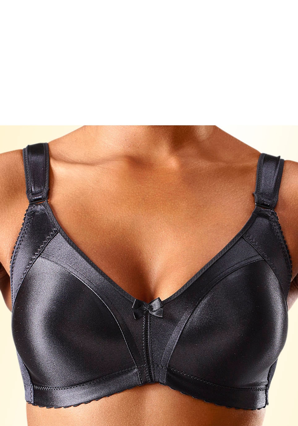 Image of Naturana Minimizer-BH "Minimizer" 1 Shaping-Effekt, breite Träger, feminin, ohne Bügel, Satin