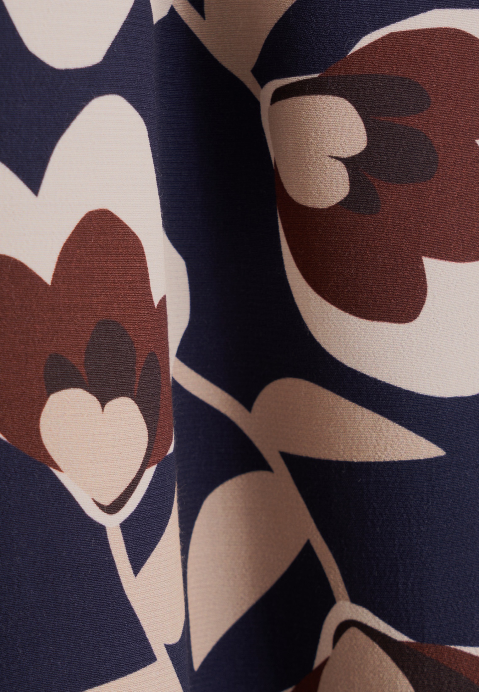 seidensticker Hemdbluse »Schwarze Rose« 1/1 Kragen Druck