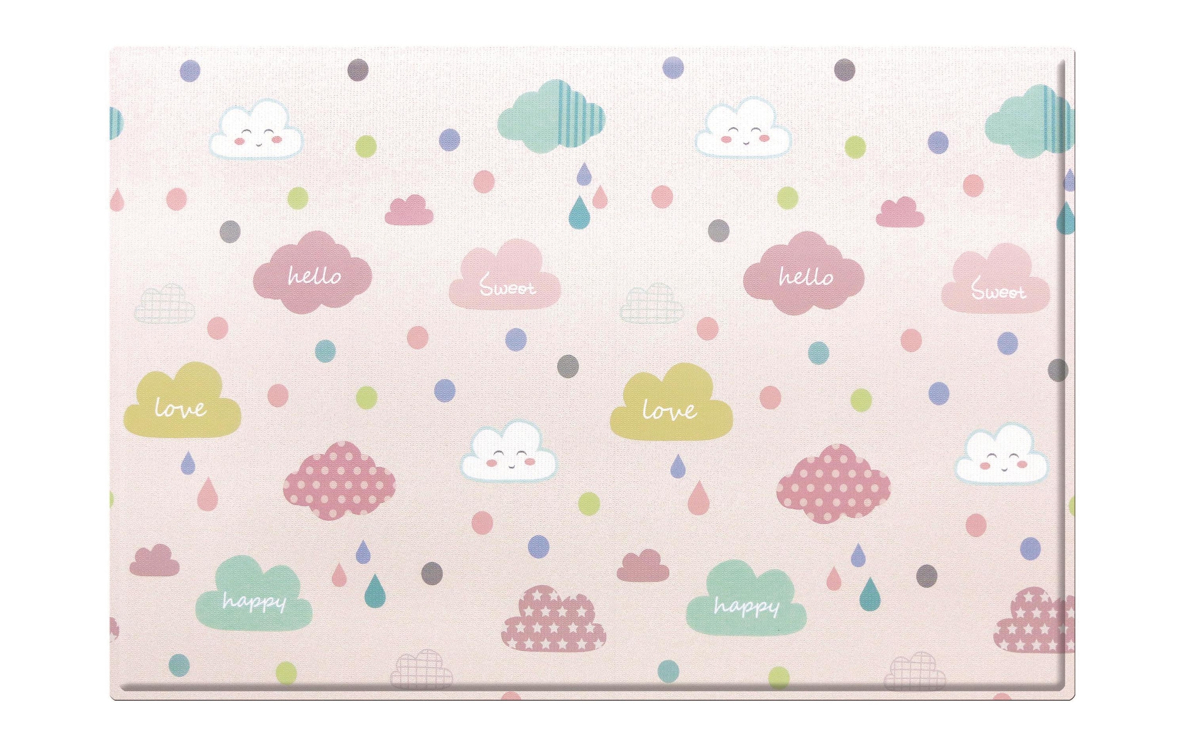 BabyCare Spielmatte »Happy Clouds, 185 x 125 cm«