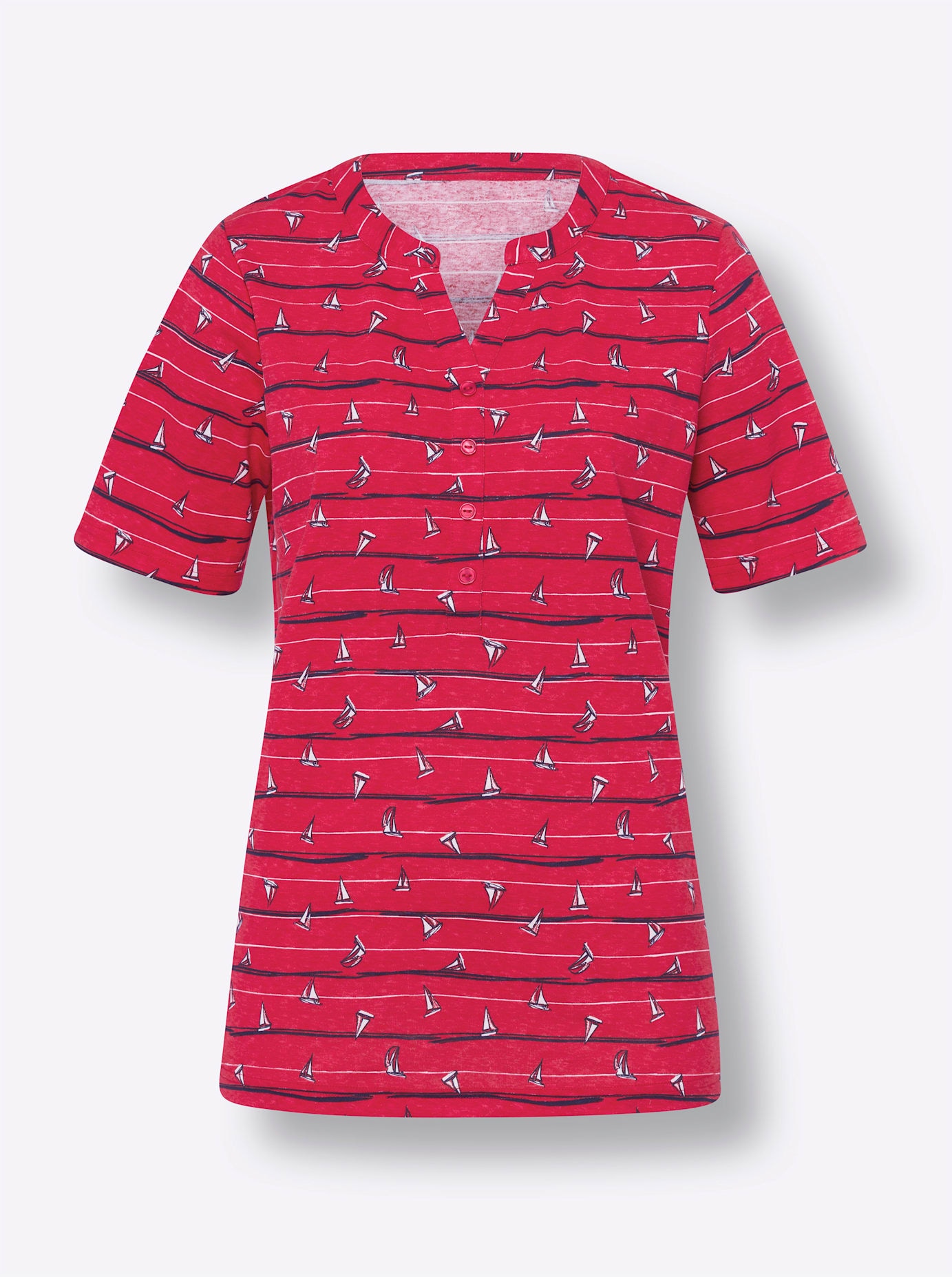 Classic Basics Kurzarmshirt »Kurzarm-Shirt« 1 Stk. tlg.