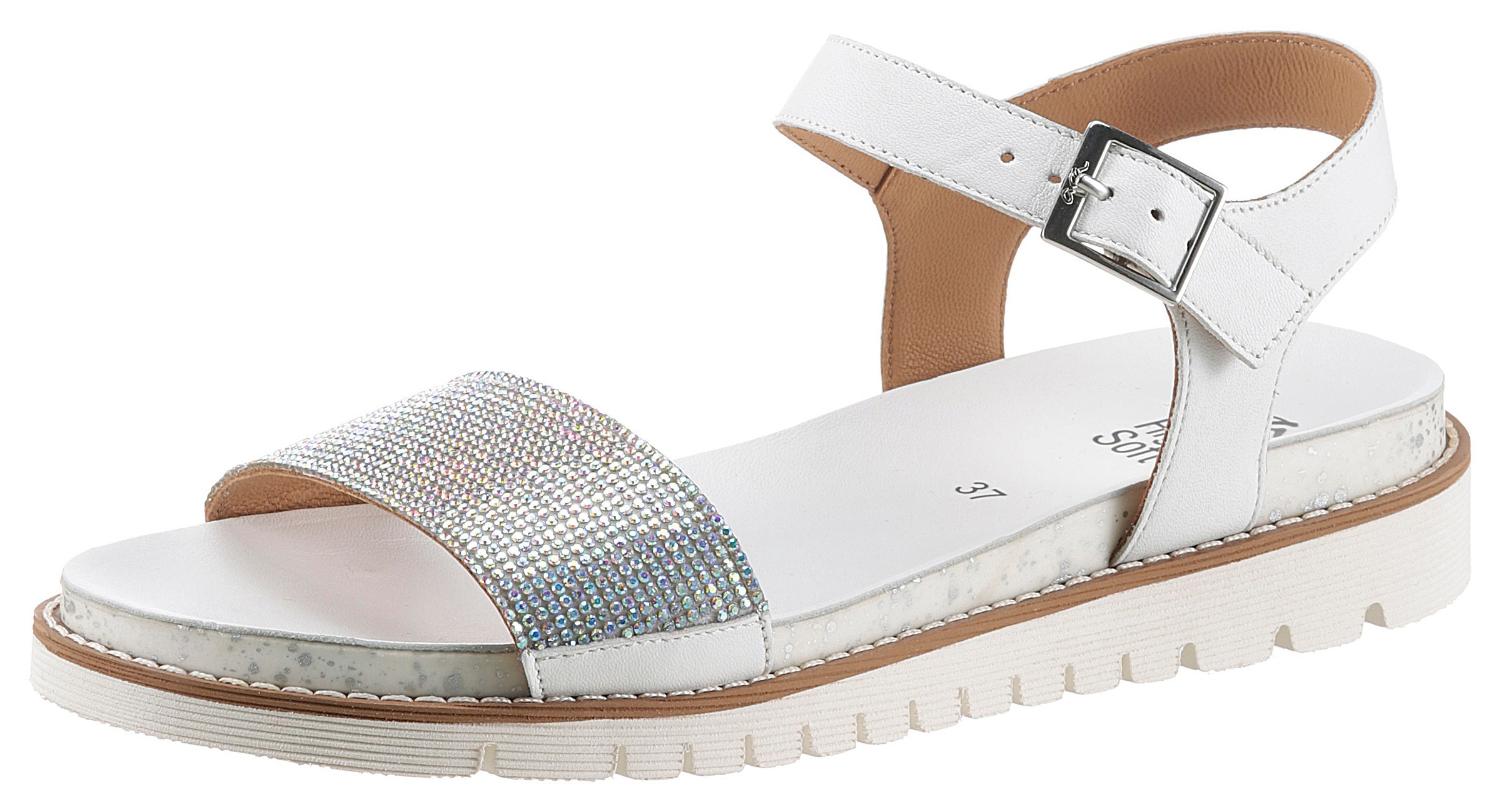Image of Ara Riemchensandale »KENT«, in glitzernder Optik bei Ackermann Versand Schweiz