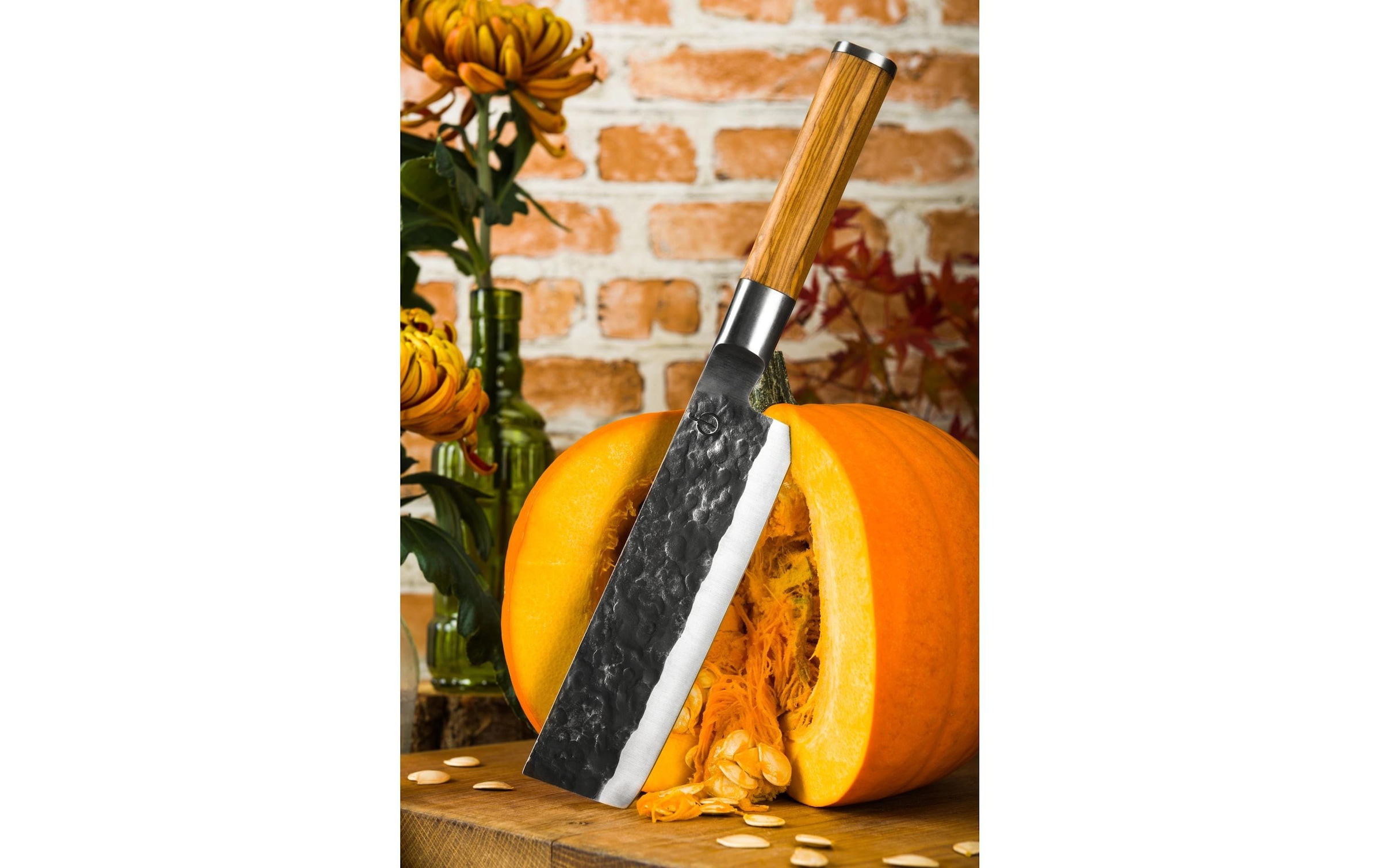  »Forged Olive Hackbeil 18 cm«