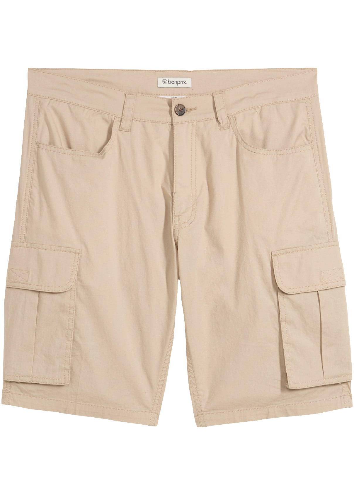 bonprix Cargobermudas  leichte Qualität, mit Stretch-Anteil, regular fit