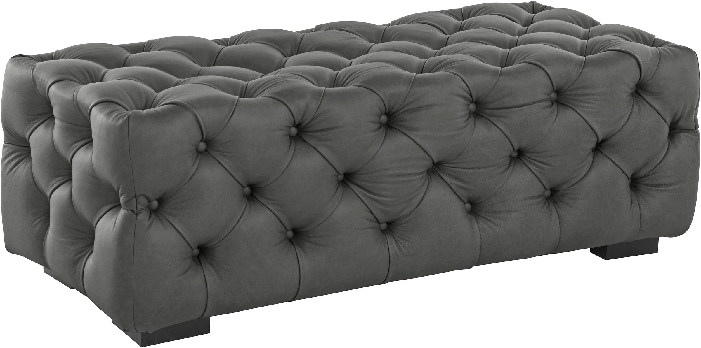 Home affaire Polsterhocker »Kalina«, mit klassischer Chesterfield-Knopfheftung