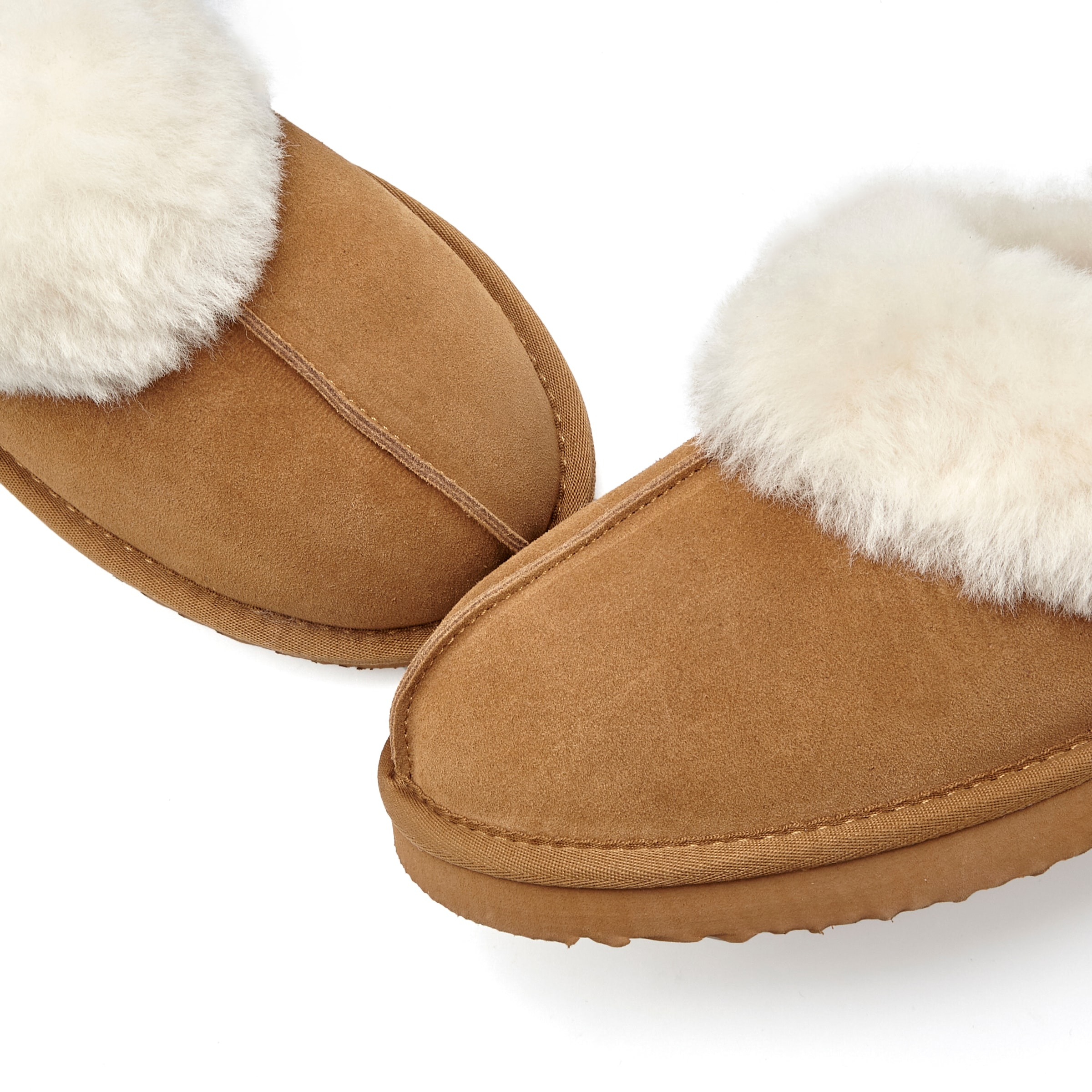 Vivance Hausschuh »Plüsch Hausschuh, Pantolette, Pantoffel, Homeslippers«  Plüsch Hausschuh, Pantolette, Pantoffel aus Lammfell