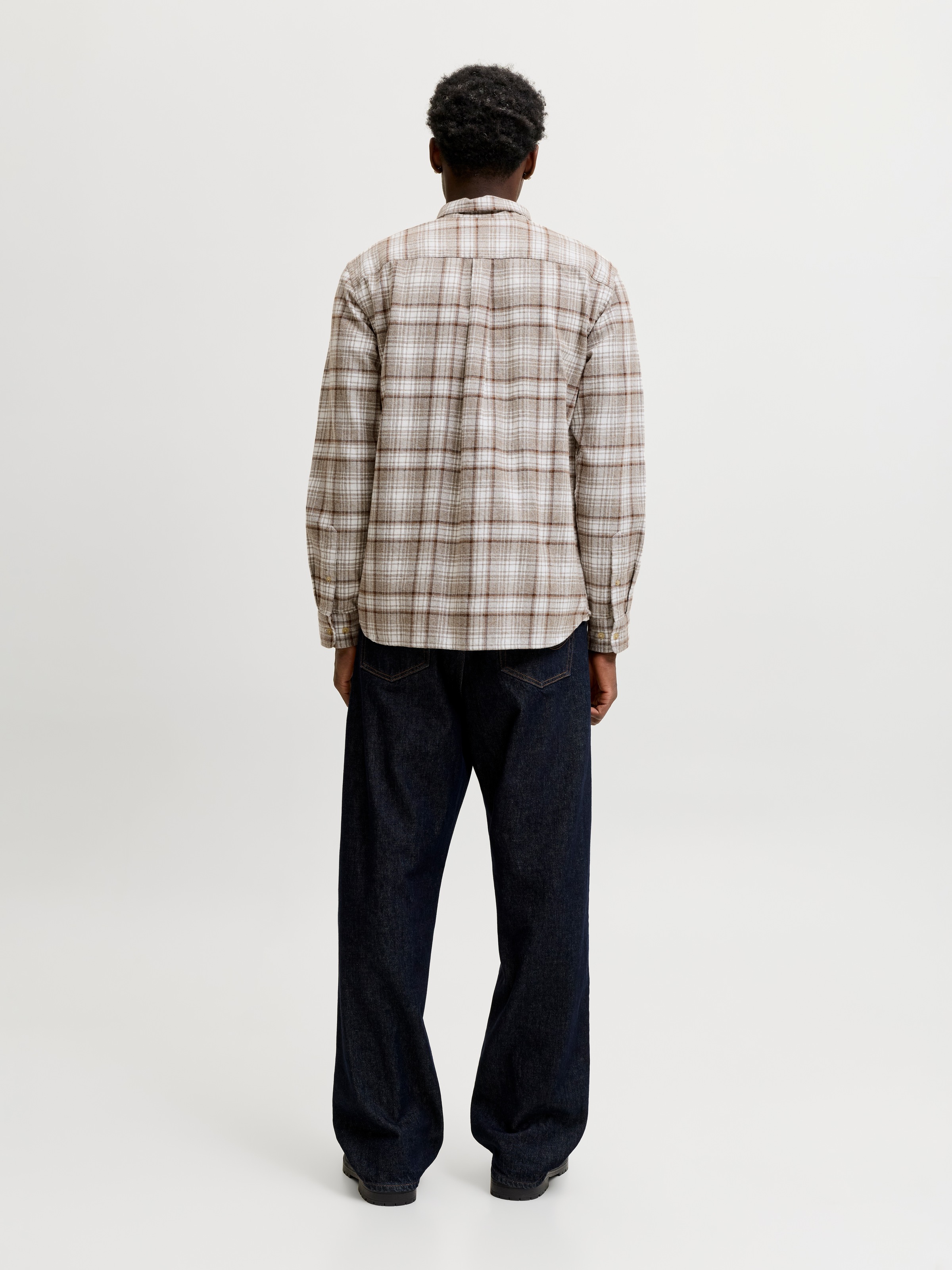 Jack & Jones Langarmhemd »JPRBLUHARVEY CHECK L/S SHIRT SN« Baumwolle, normal geschnitten