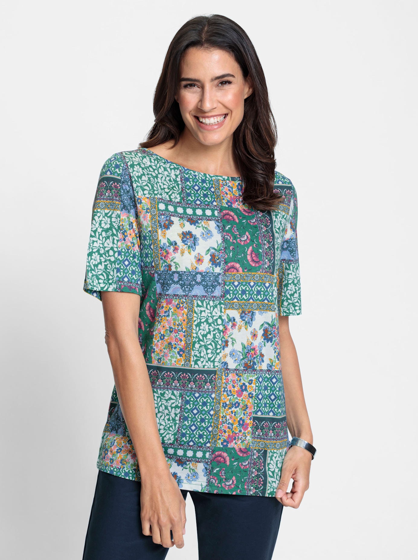 Inspirationen Print-Shirt »Print-Shirt«, (1 tlg.)