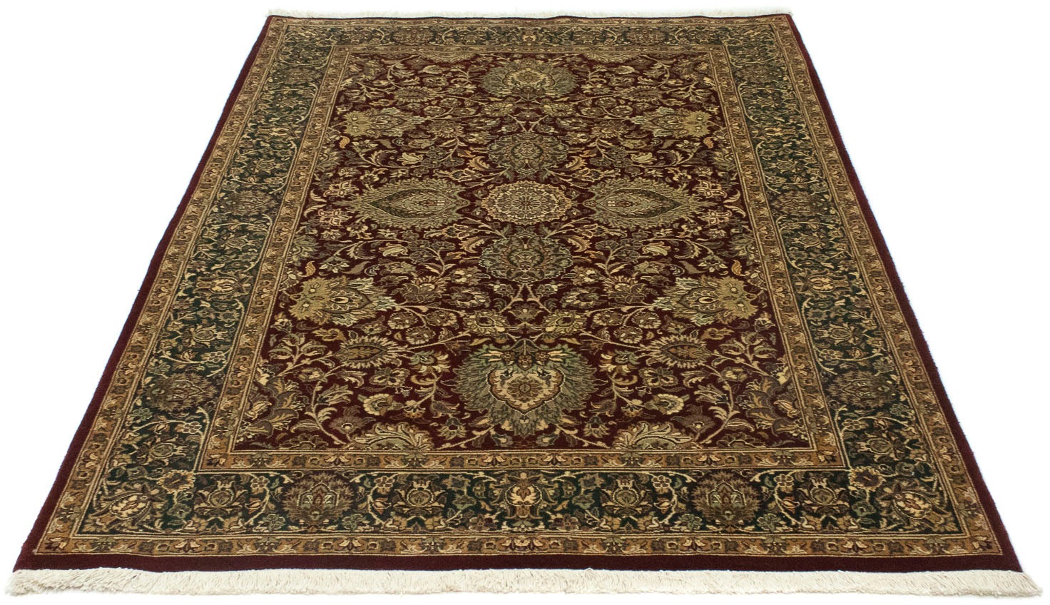 Image of morgenland Teppich »Hereke Seide Teppich handgeknüpft rot«, rechteckig, 6 mm Höhe bei Ackermann Versand Schweiz