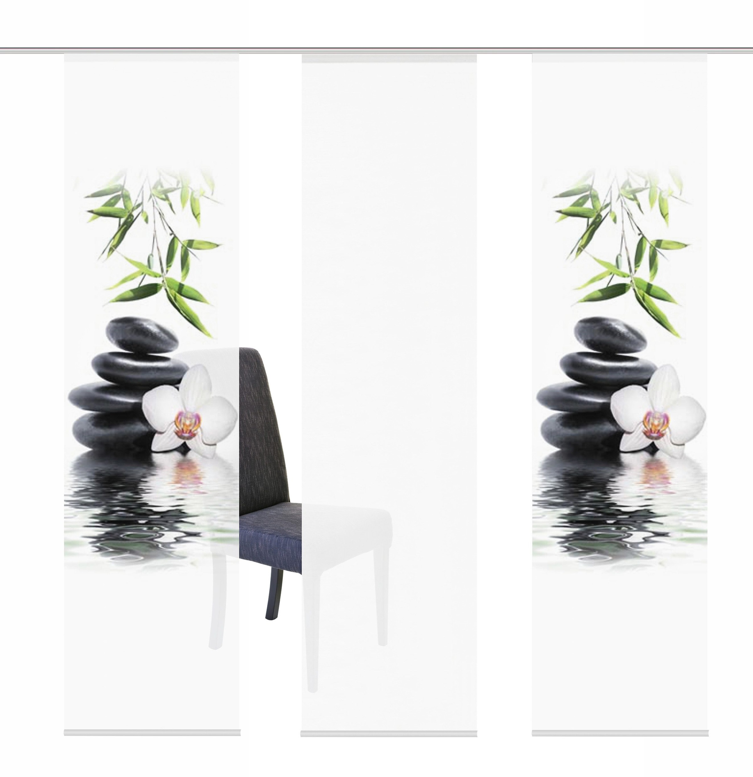 Image of HOME WOHNIDEEN Schiebegardine »RUSKIN«, (3 St.), HxB: 245x60, inkl. Befestigungszubehör bei Ackermann Versand Schweiz